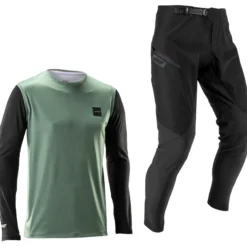 Uomo Leatt Maglie|Salopette E Pantaloni*Ride Kit TB Gravity 1.0 - nero