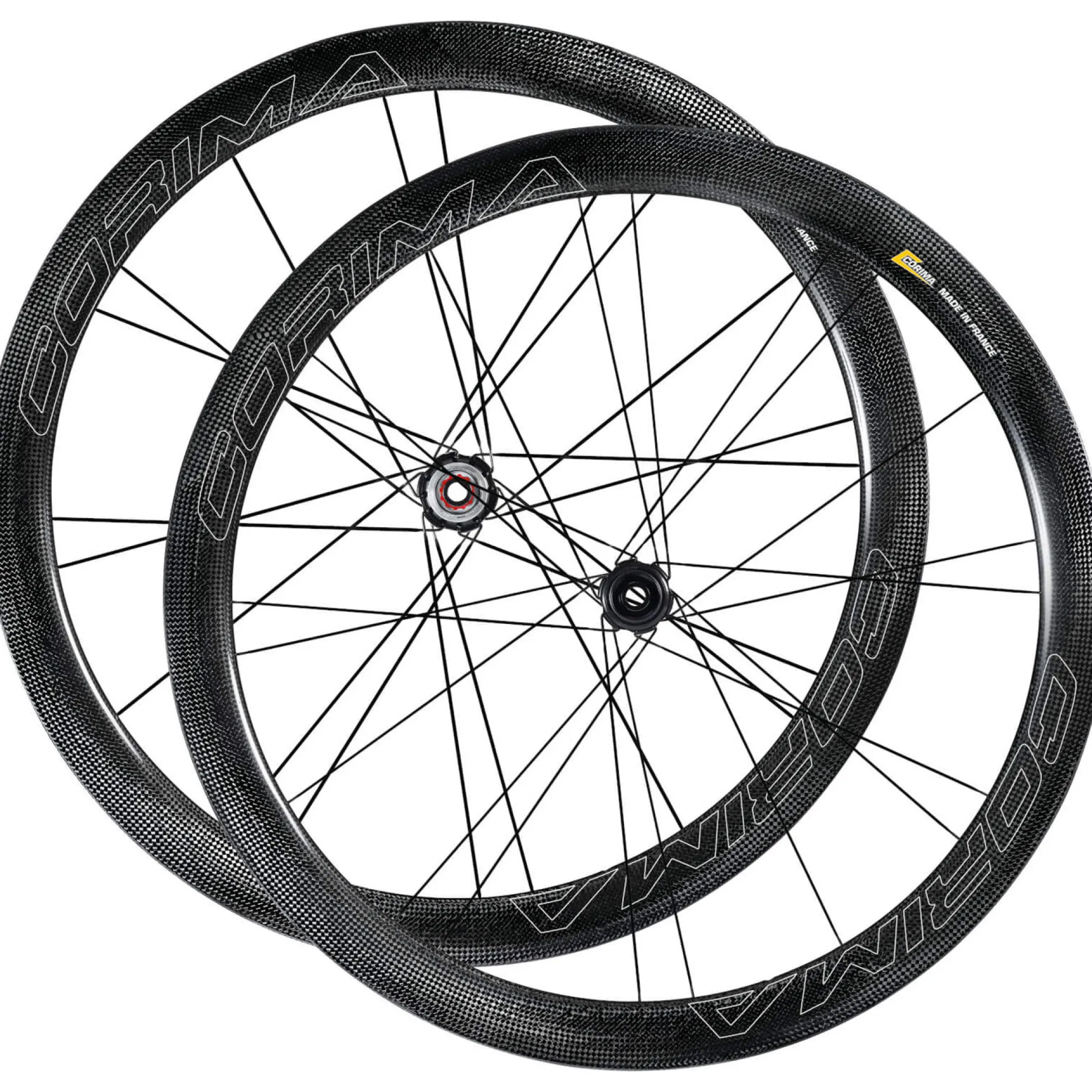 Ruote Corima 47mm WS 3k Disc copertoncino - Nero