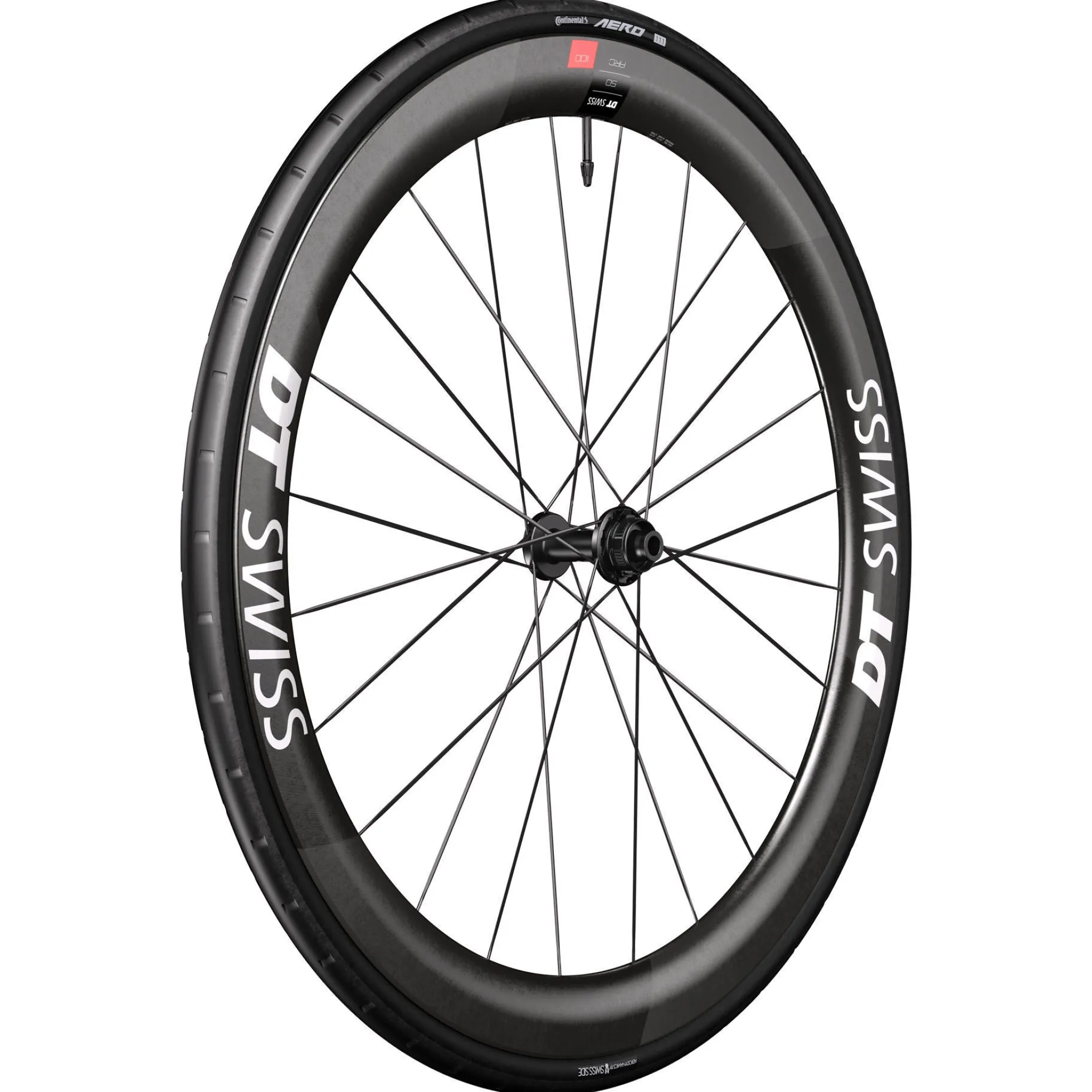 Ruote Dt Swiss ARC 1100 DI CL 50 WTS - Nero