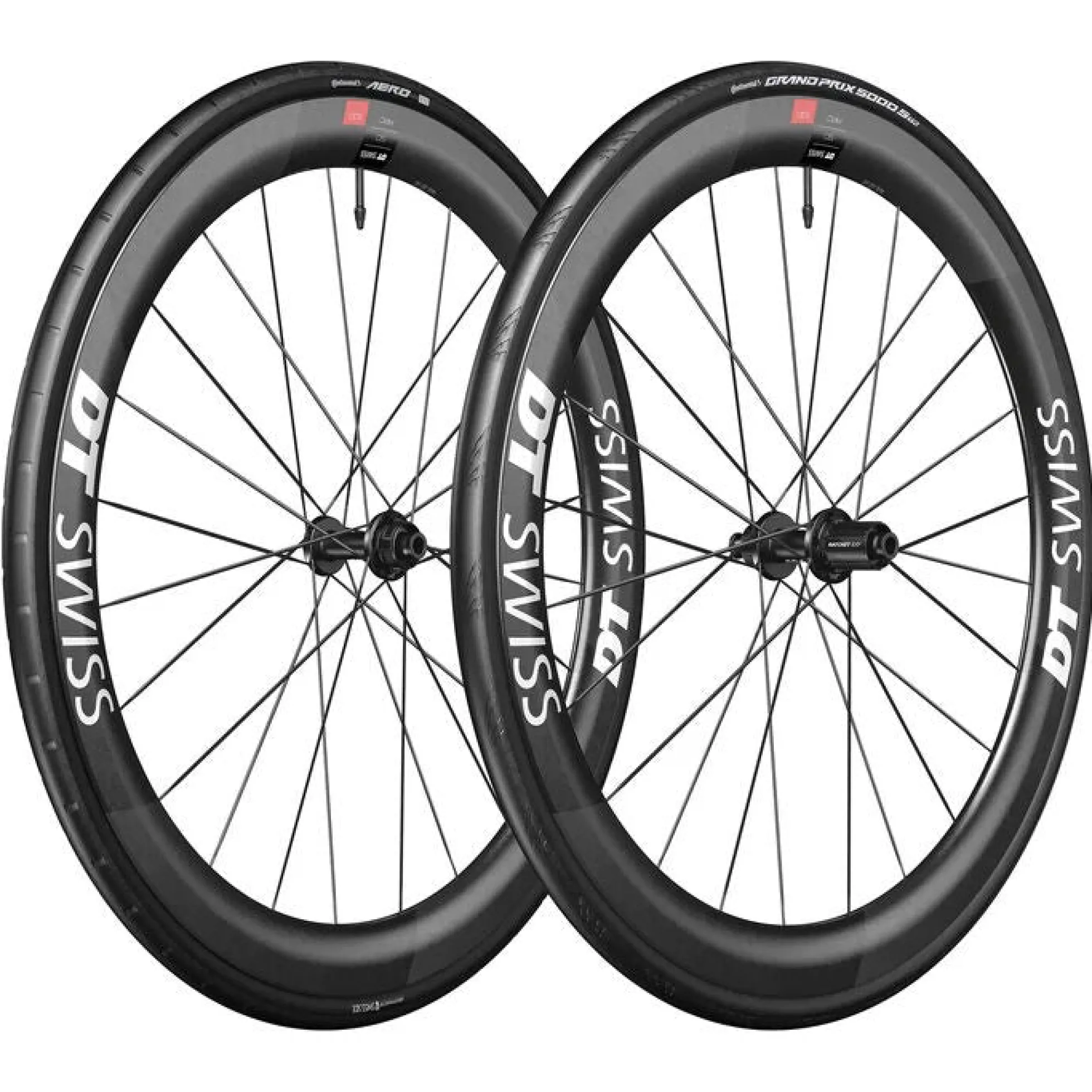 Ruote Dt Swiss ARC 1100 DI CL 50 WTS - Nero
