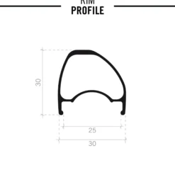 Ruote FSA SL-K Off-Road Wider25 Boost