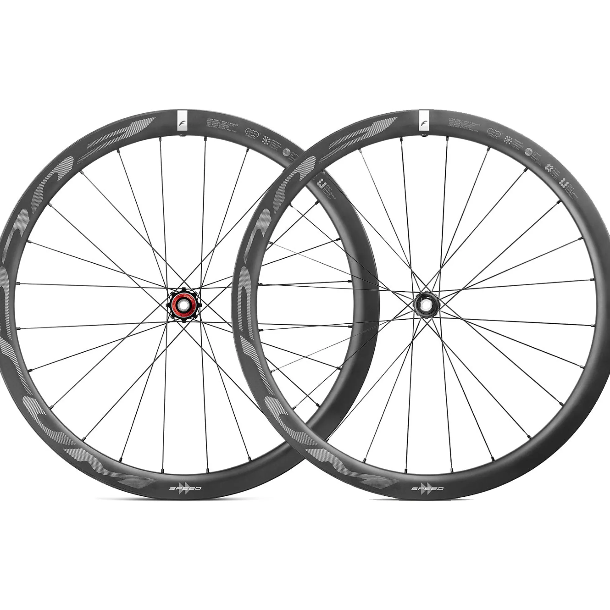 Ruote Fulcrum Speed Team 42 DB - Nero