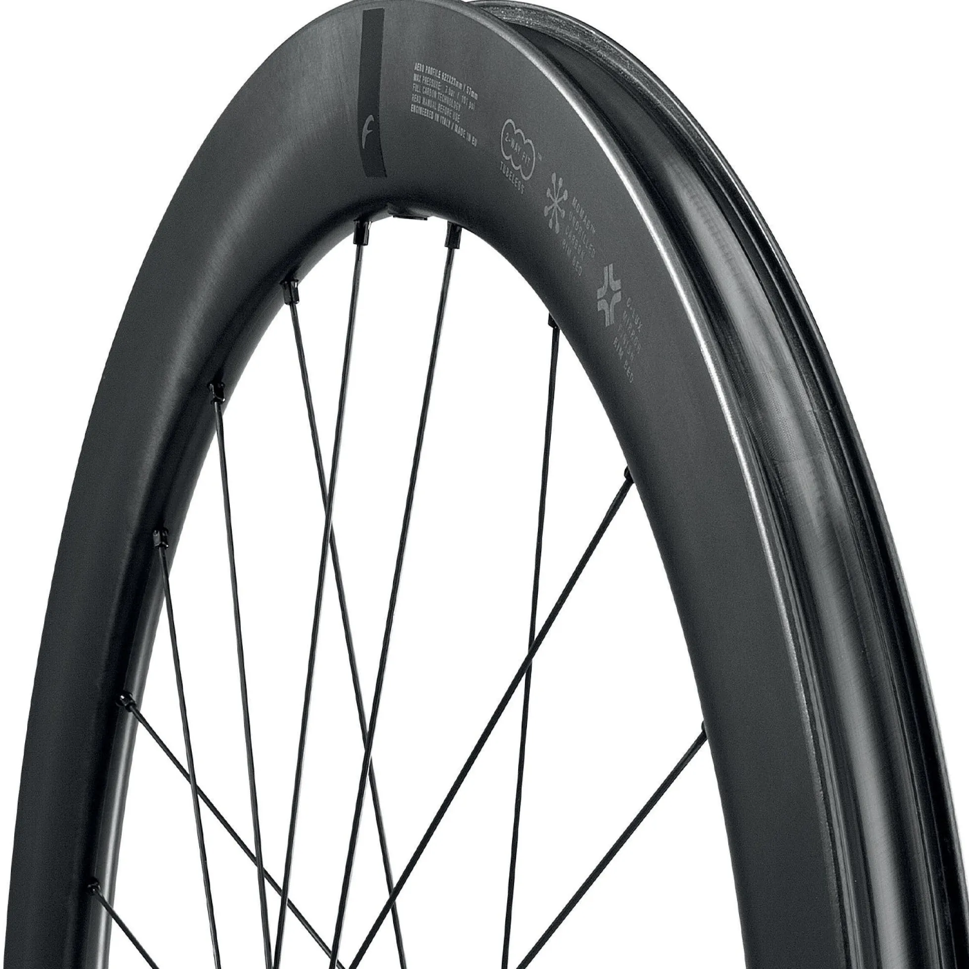 Ruote Fulcrum Wind 57 DB disc - Nero