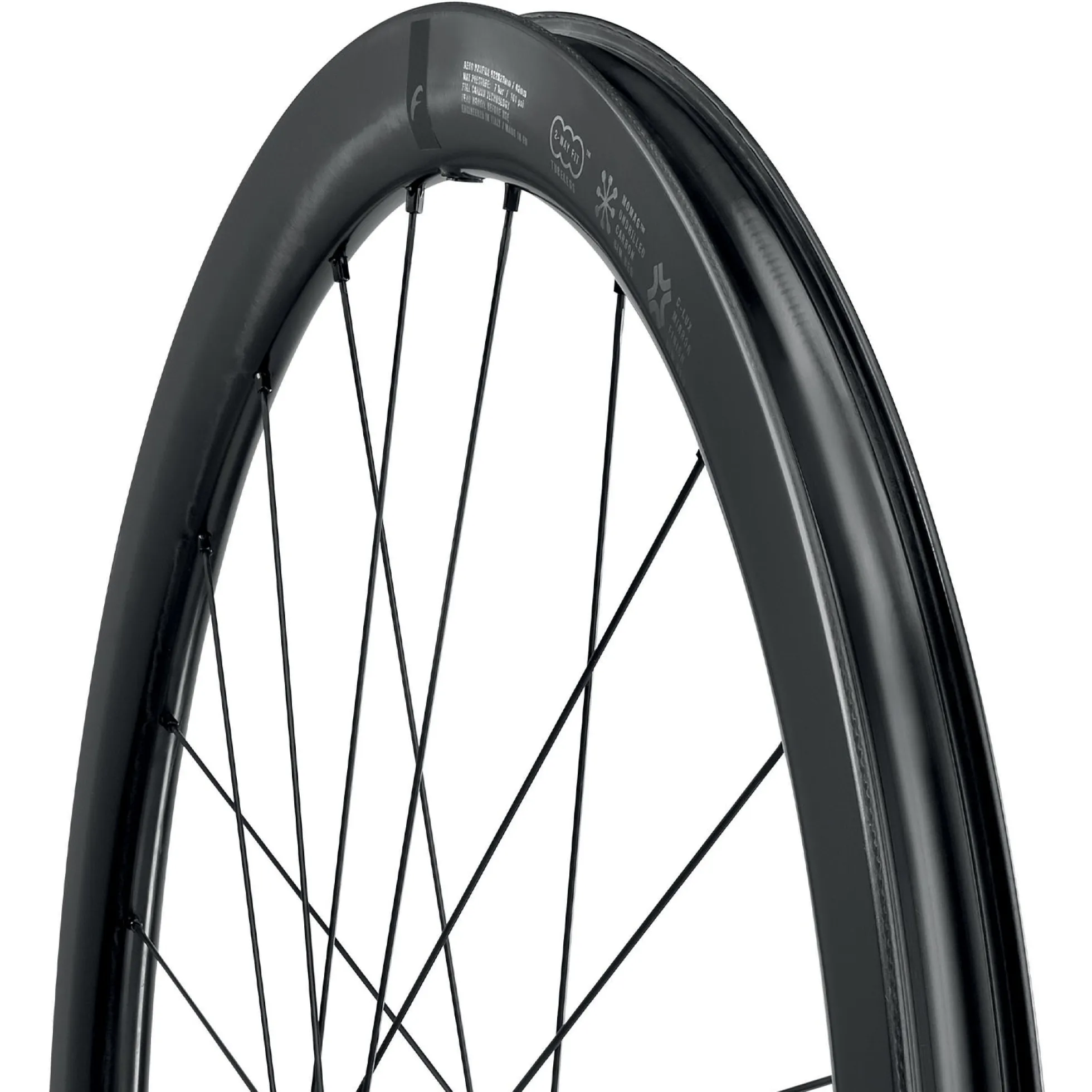 Ruote Fulcrum Wind 42 DB disc - Nero