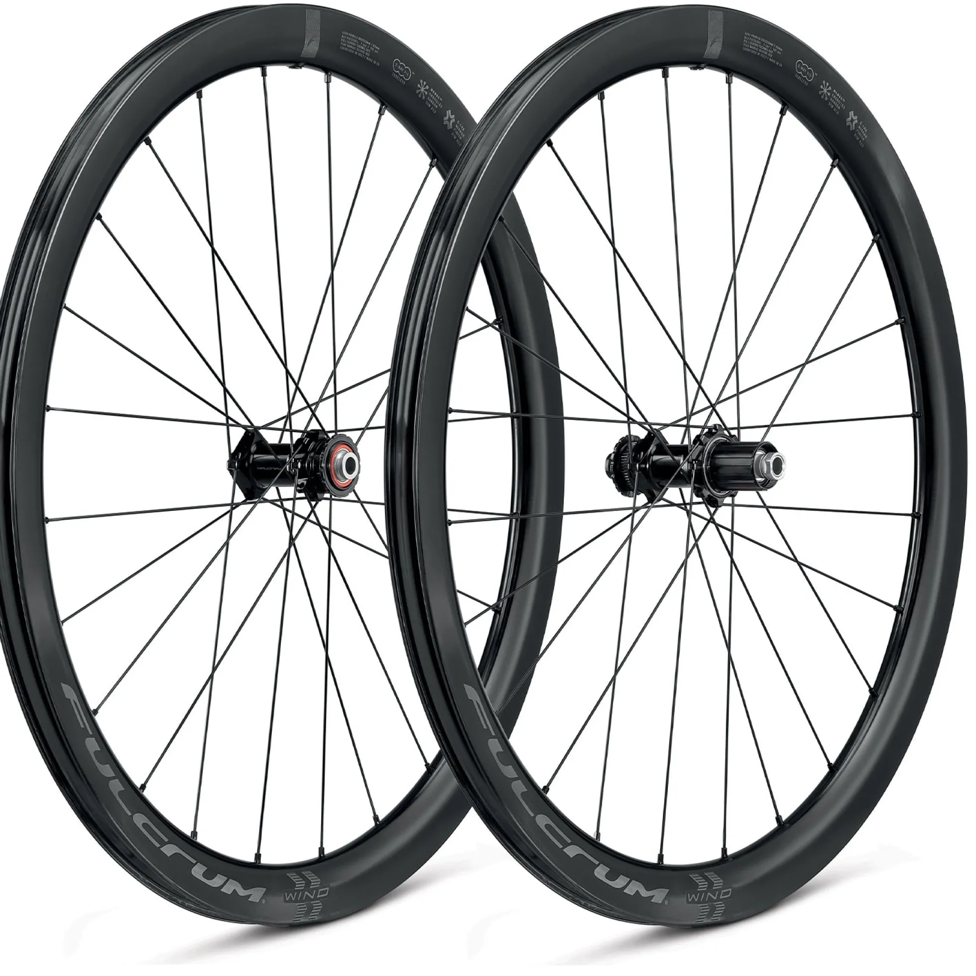 Ruote Fulcrum Wind 42 DB disc - Nero