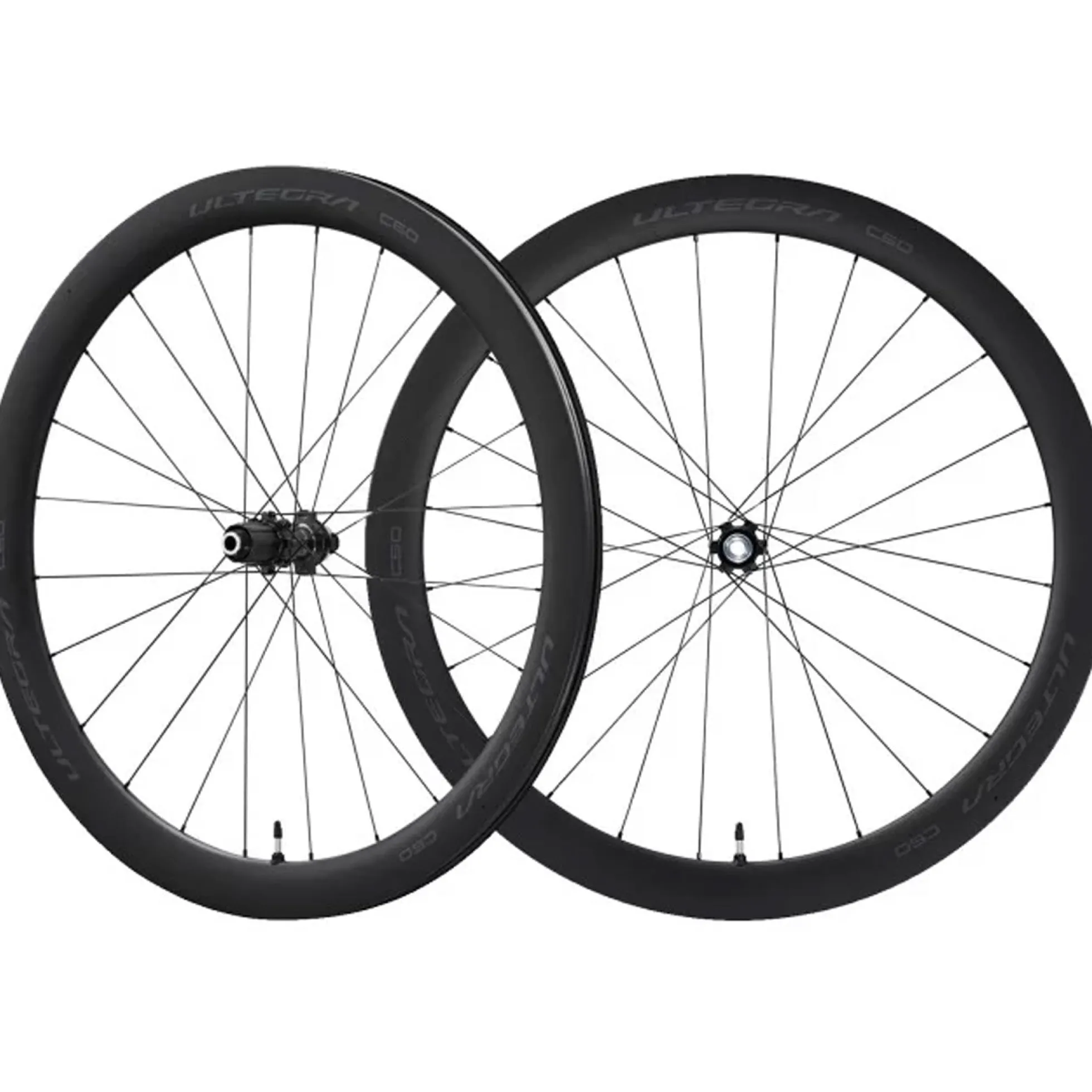 Ruote Shimano Ultegra R8170-C50-TL Disco - Nero