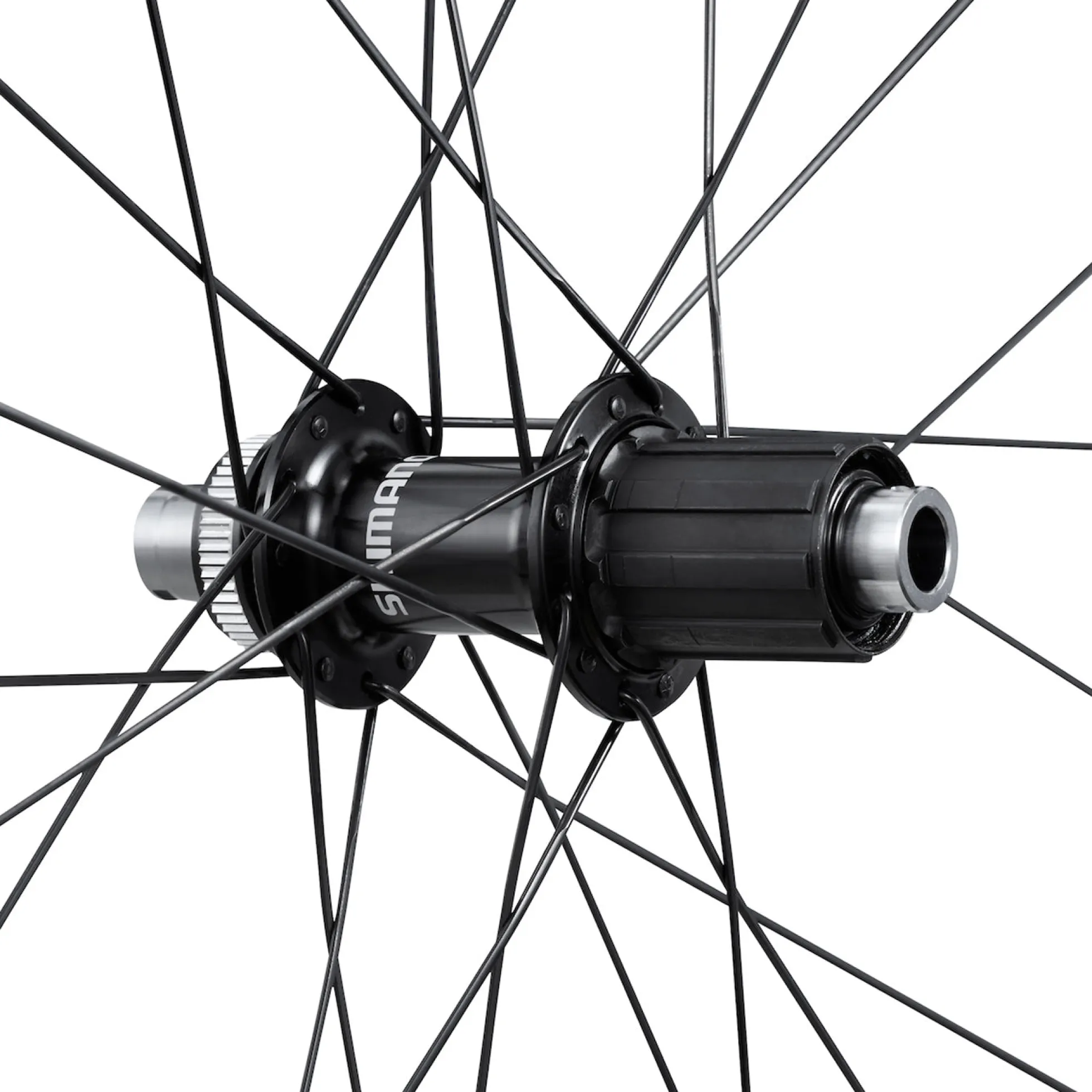 Ruote Shimano 105 WH-RS710-C46-TL Disco - Nero