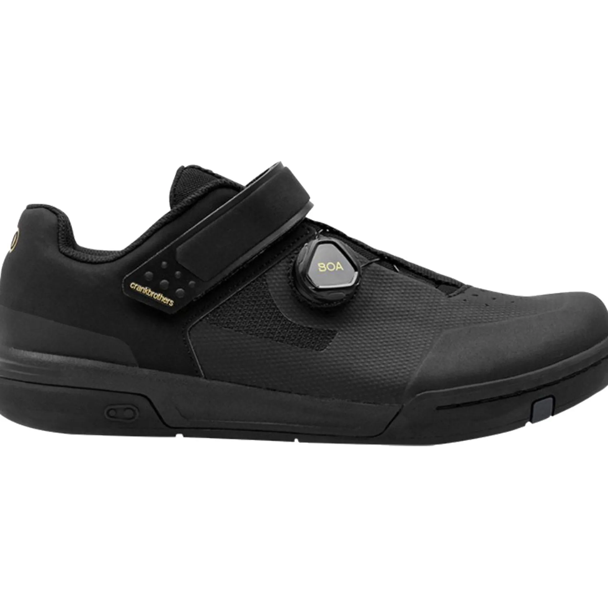 Scarpe Crank Brothers Stamp Boa Strap Flat - Nero