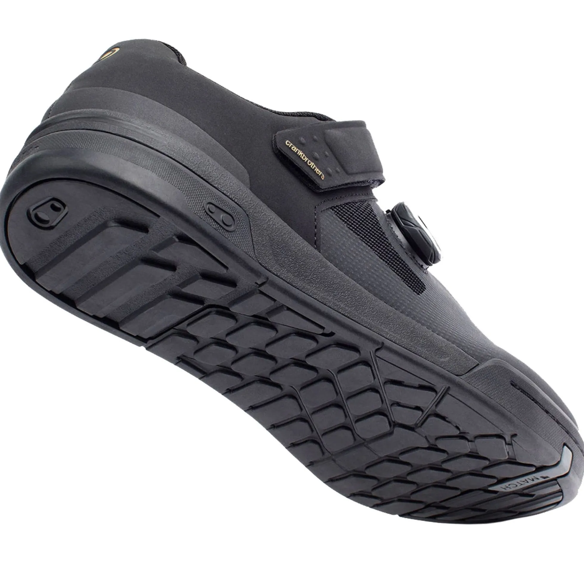 Scarpe Crank Brothers Stamp Boa Strap Flat - Nero