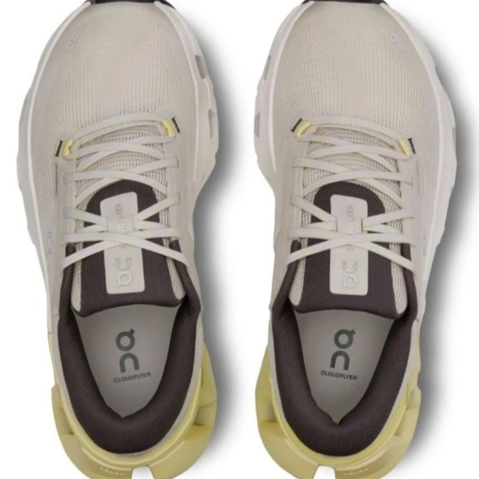 Scarpe donna On Cloudflyer 5 - Grigio giallo