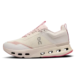 Scarpe donna On Cloudnova X - Bianco grigio