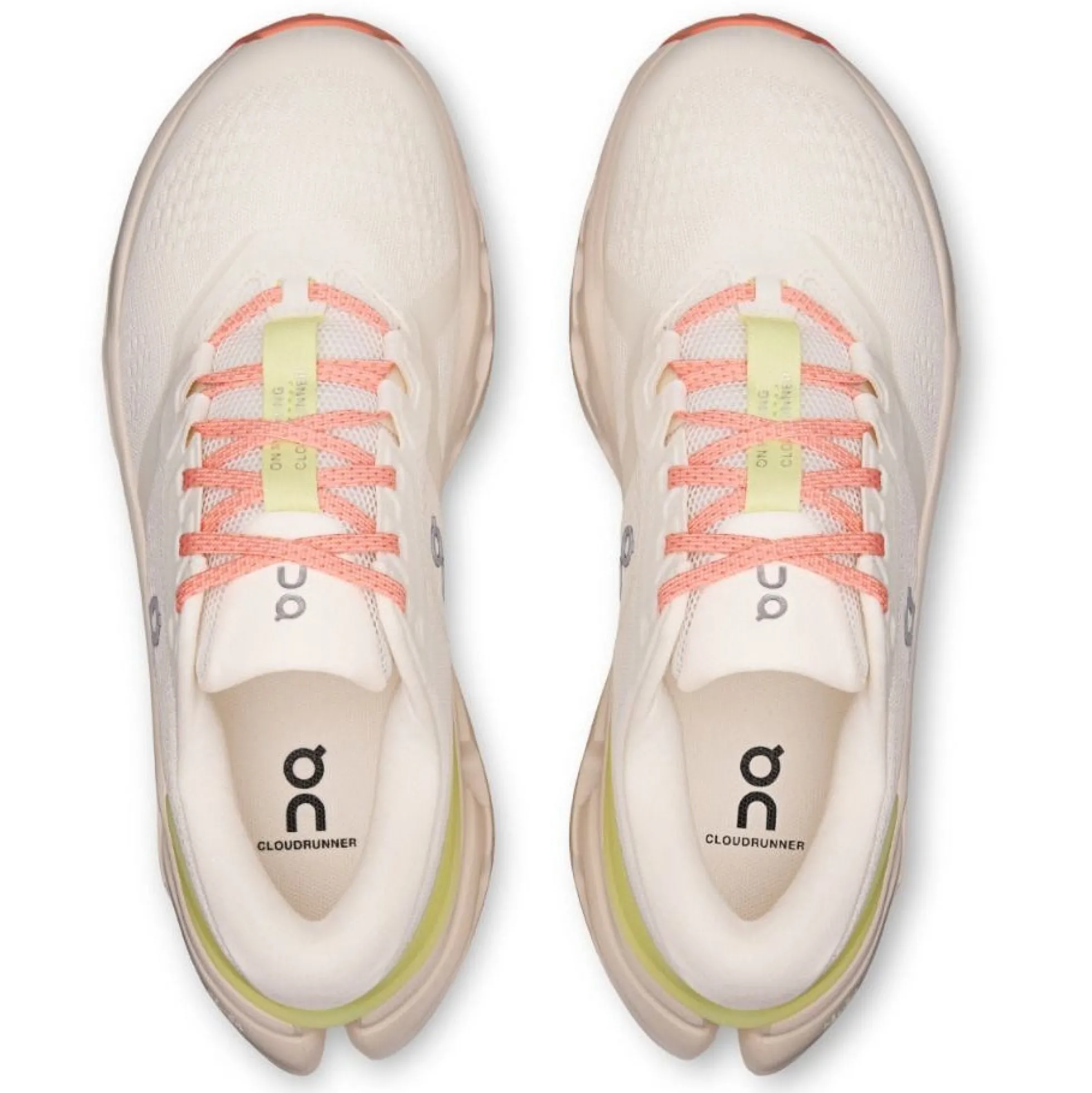 Scarpe donna On Cloudrunner 3 - Bianco arancio