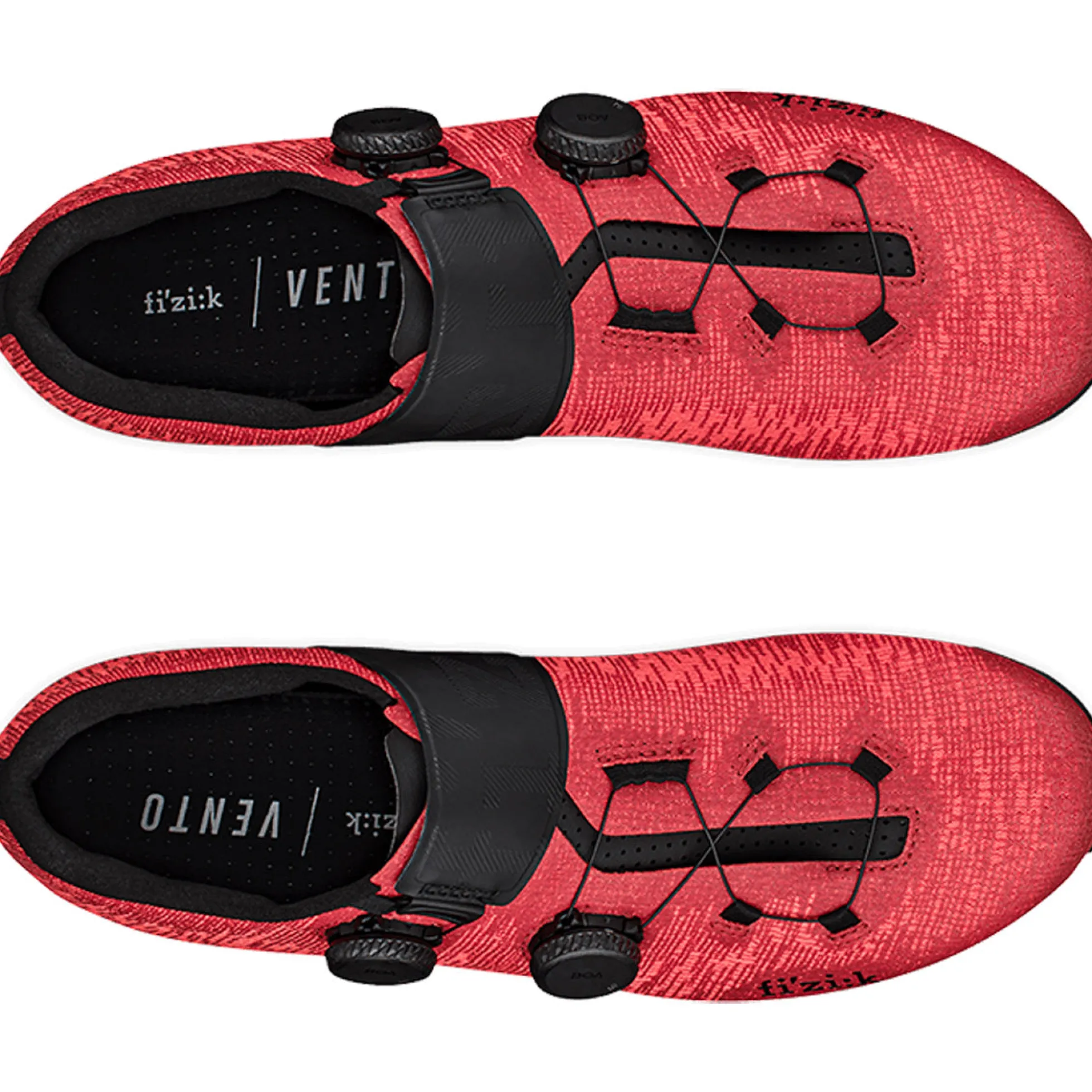 Scarpe Fizik Infinito Knit Carbon 2 - Rosso