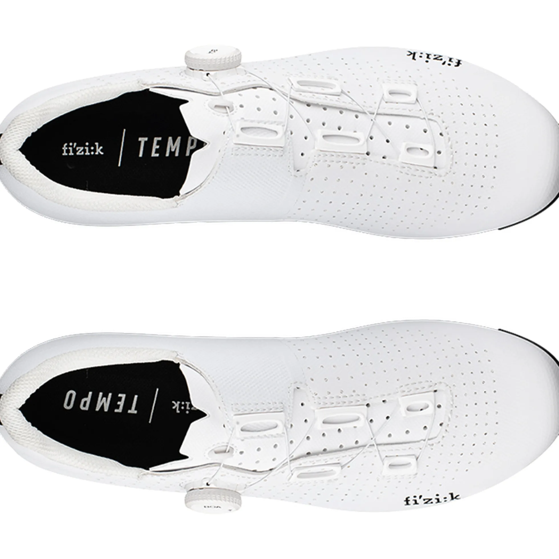 Scarpe Fizik Tempo Decos Carbon - Bianco