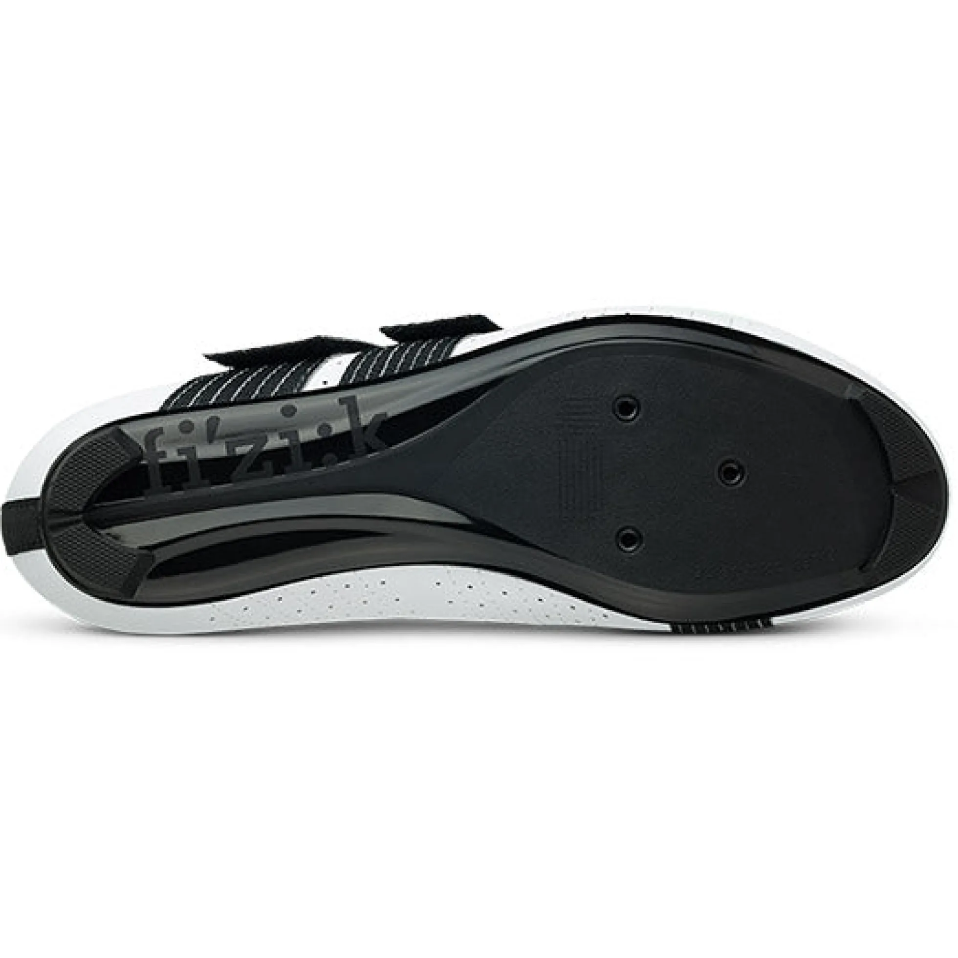 Scarpe Fizik Tempo R5 Powerstrap - Bianco nero
