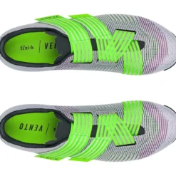 Scarpe Fizik Vento Powerstrap Aeroweave - Viola verde