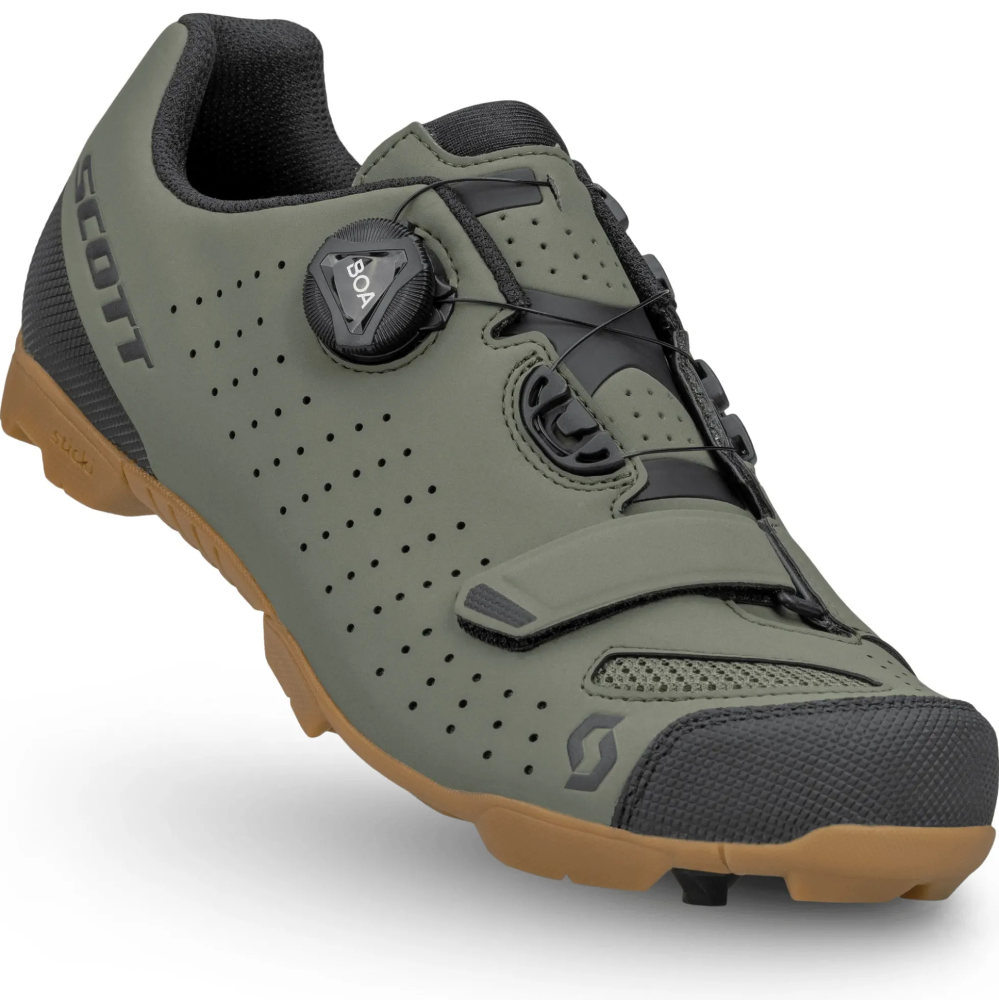 Scarpe mtb Scott Comp Boa - Verde nero