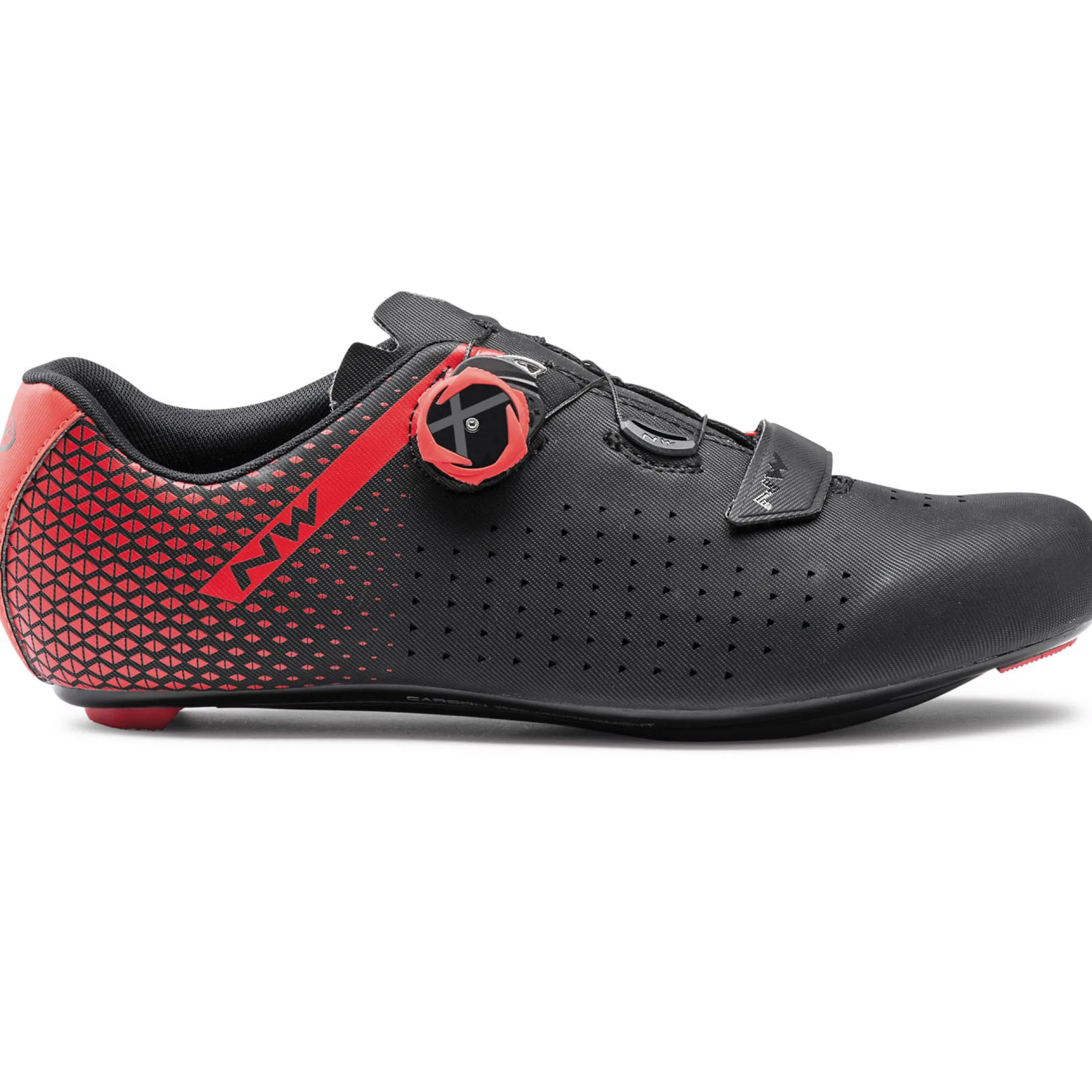 Scarpe Northwave Core Plus 2 - Nero rosso