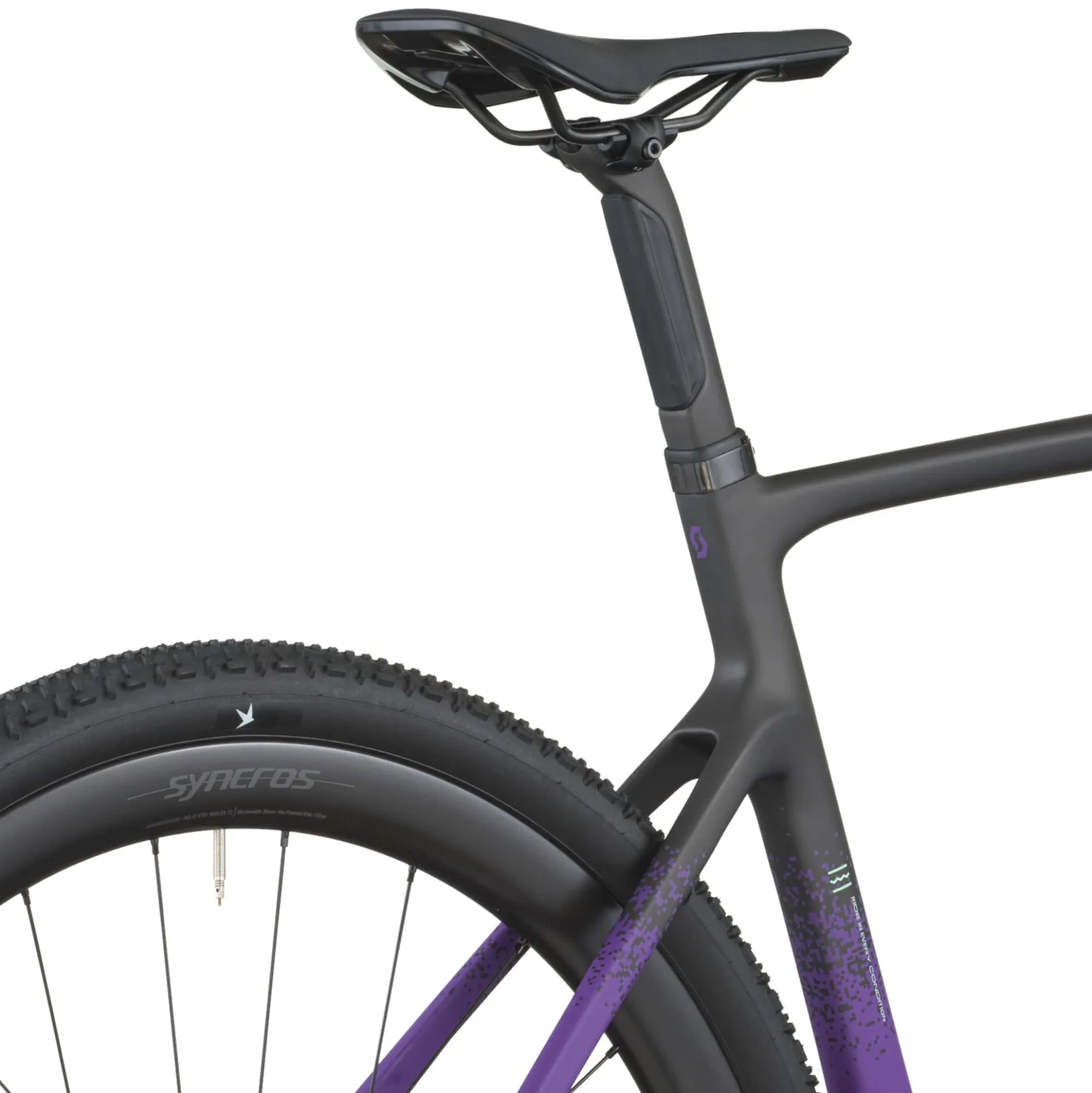 Scott Addict Gravel 20 - Nero viola
