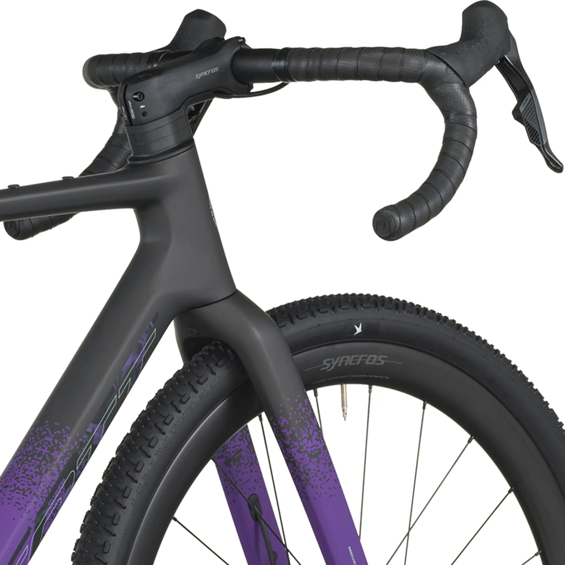 Scott Addict Gravel 20 - Nero viola