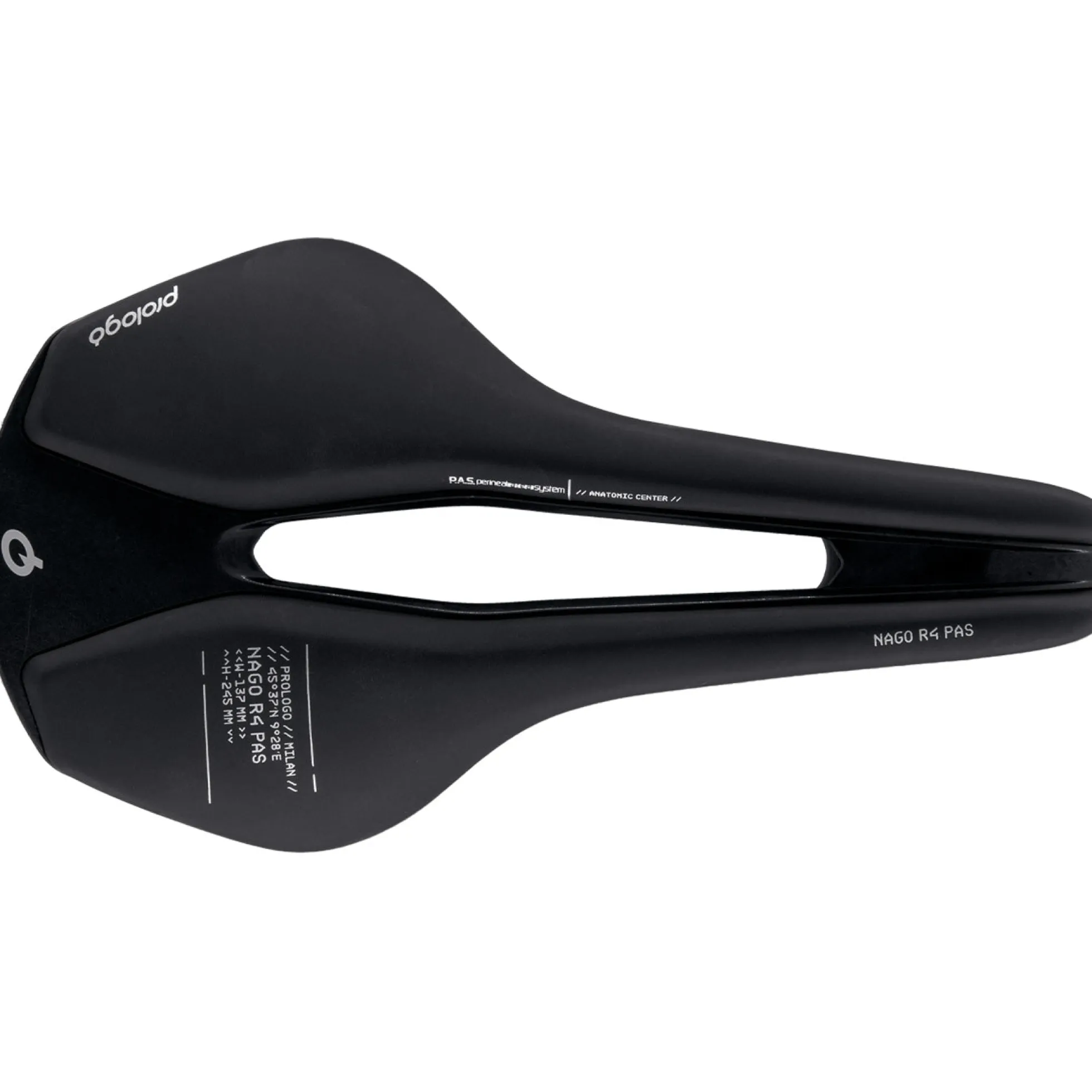 Sella Prologo Nago R4 Pas Nack - Nero