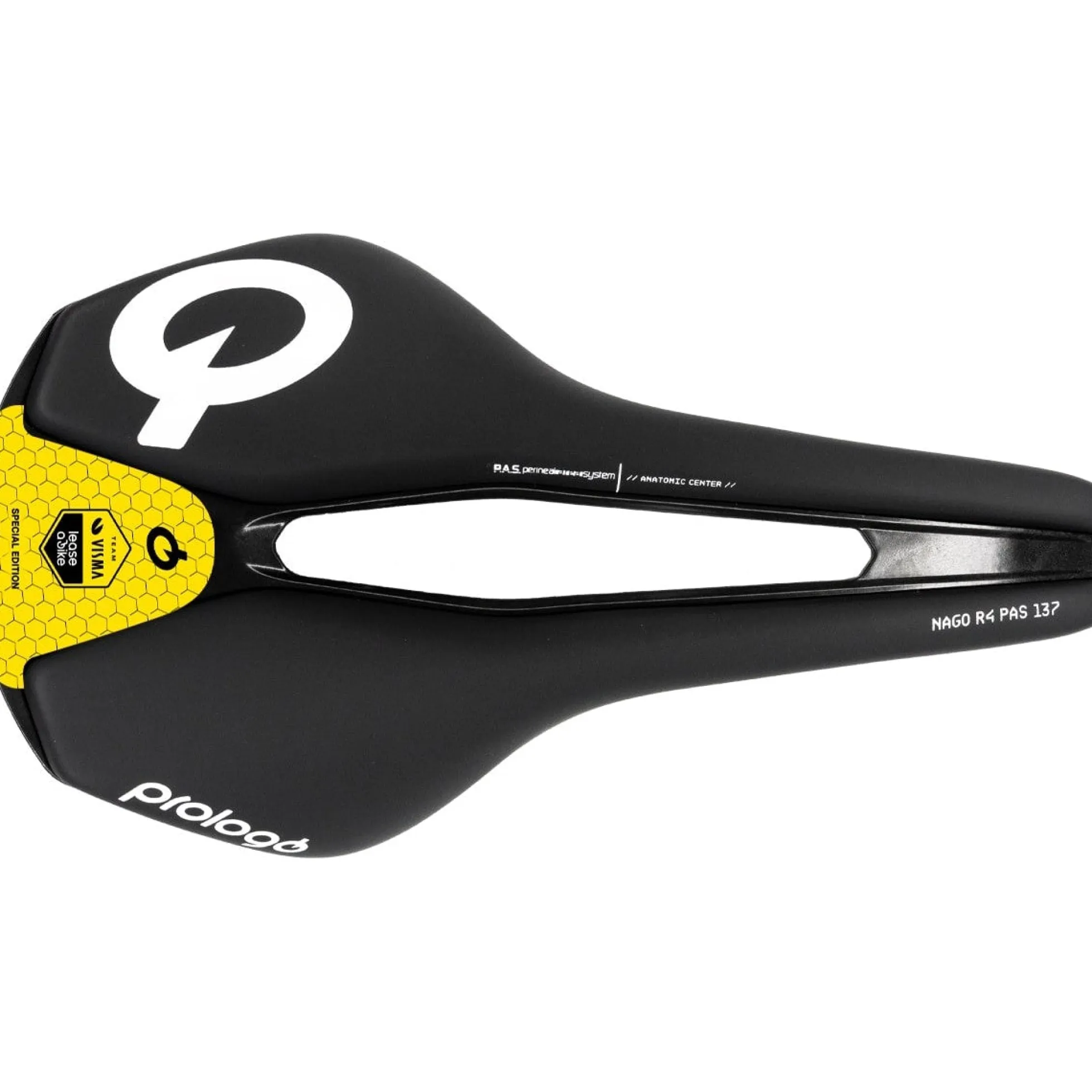Sella Prologo Nago R4 Pas 147 Nack World Tour - Visma Lease a Bike