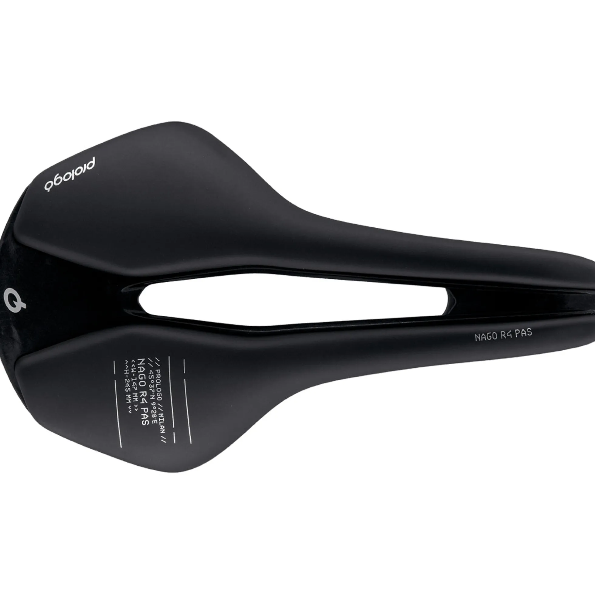Sella Prologo Nago R4 Pas 147 Tirox - Nero