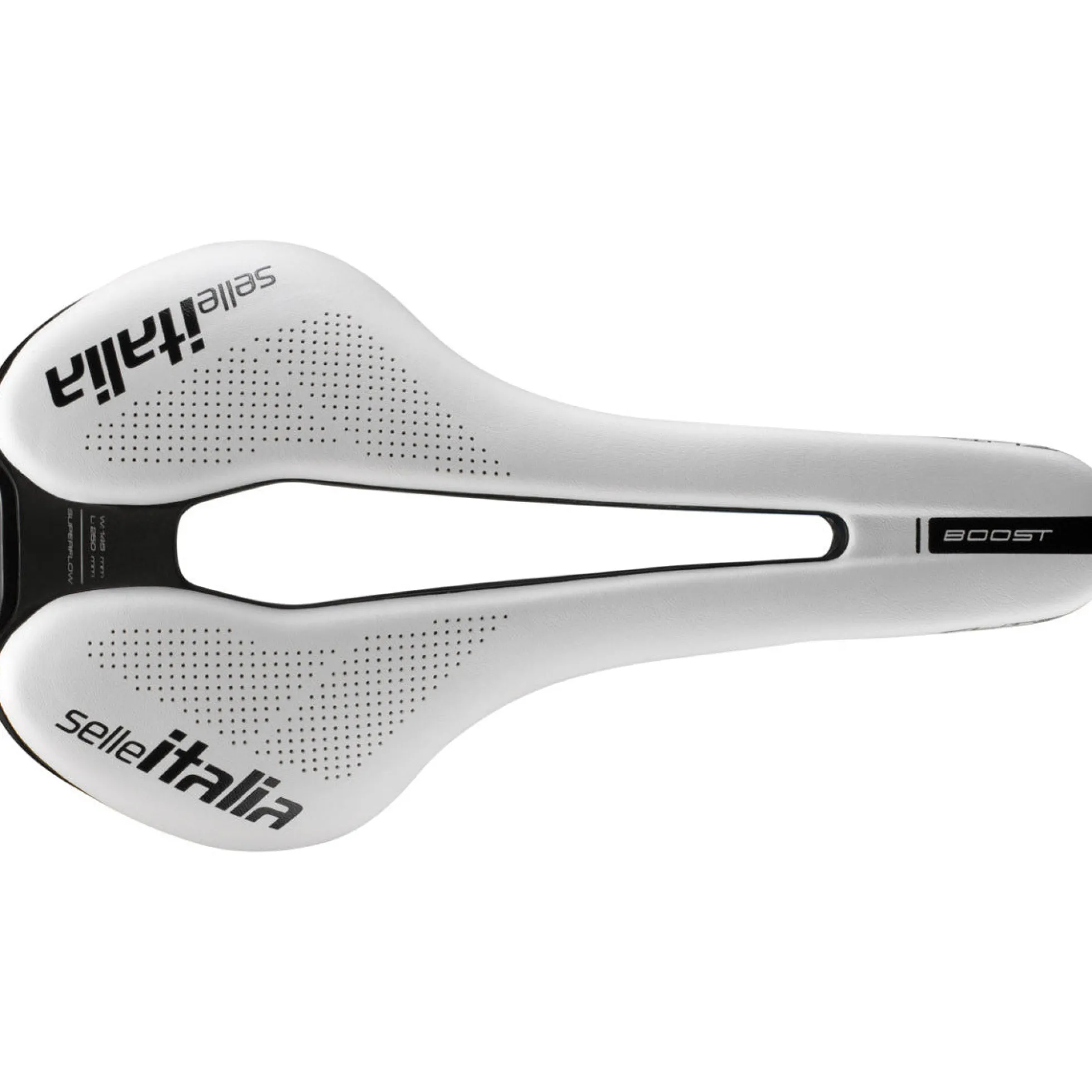 Sella Selle Italia Flite Boost Kit Carbonio Superflow L Limited Edition - Bianco