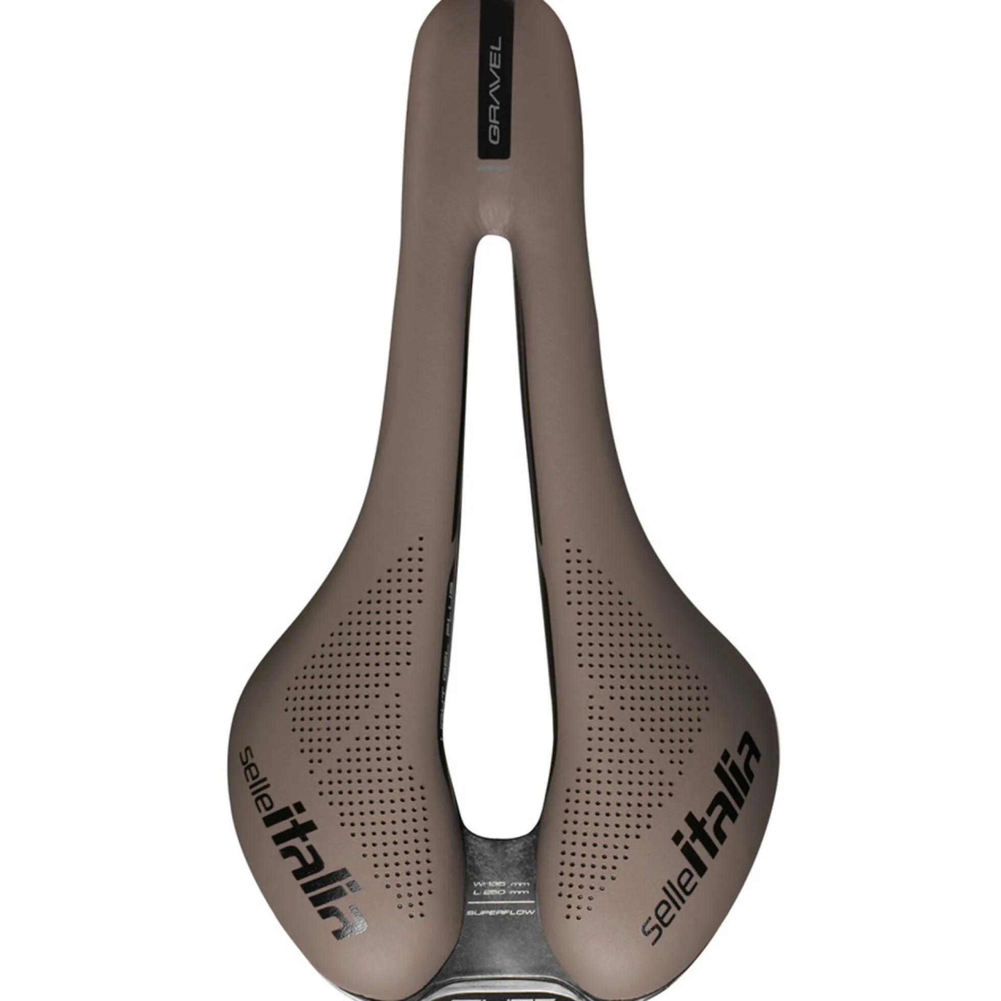 Sella Selle Italia Flite Boost Gravel Superflow S3 - Marrone