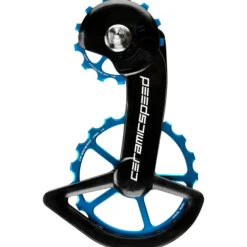 Sistema Pulegge CeramicSpeed OSPW Shimano DA9250/ULT8150 12V Coated - Nero blu