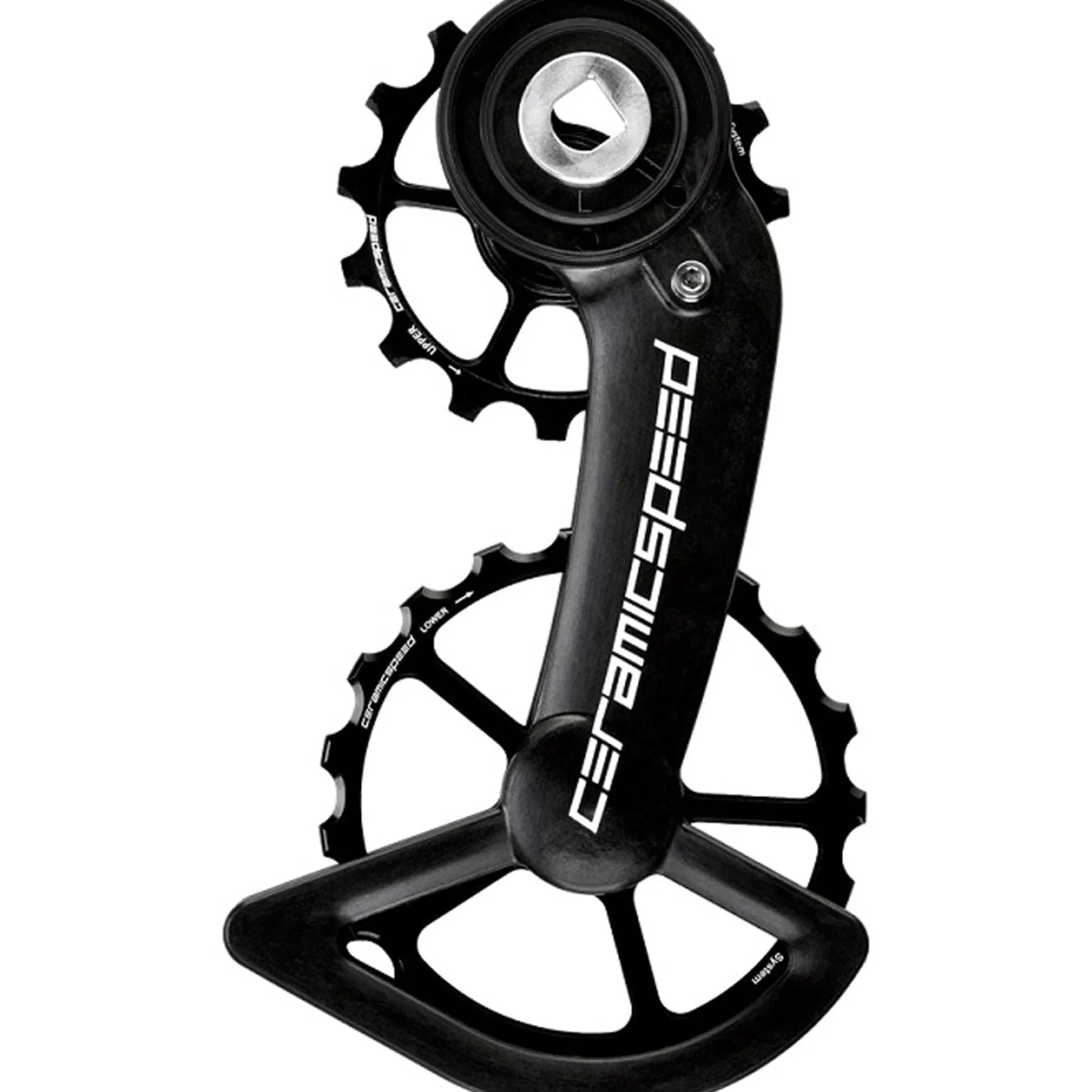 Sistema Pulegge CeramicSpeed Oversized Sram Red/Force Axs Coated - Nero