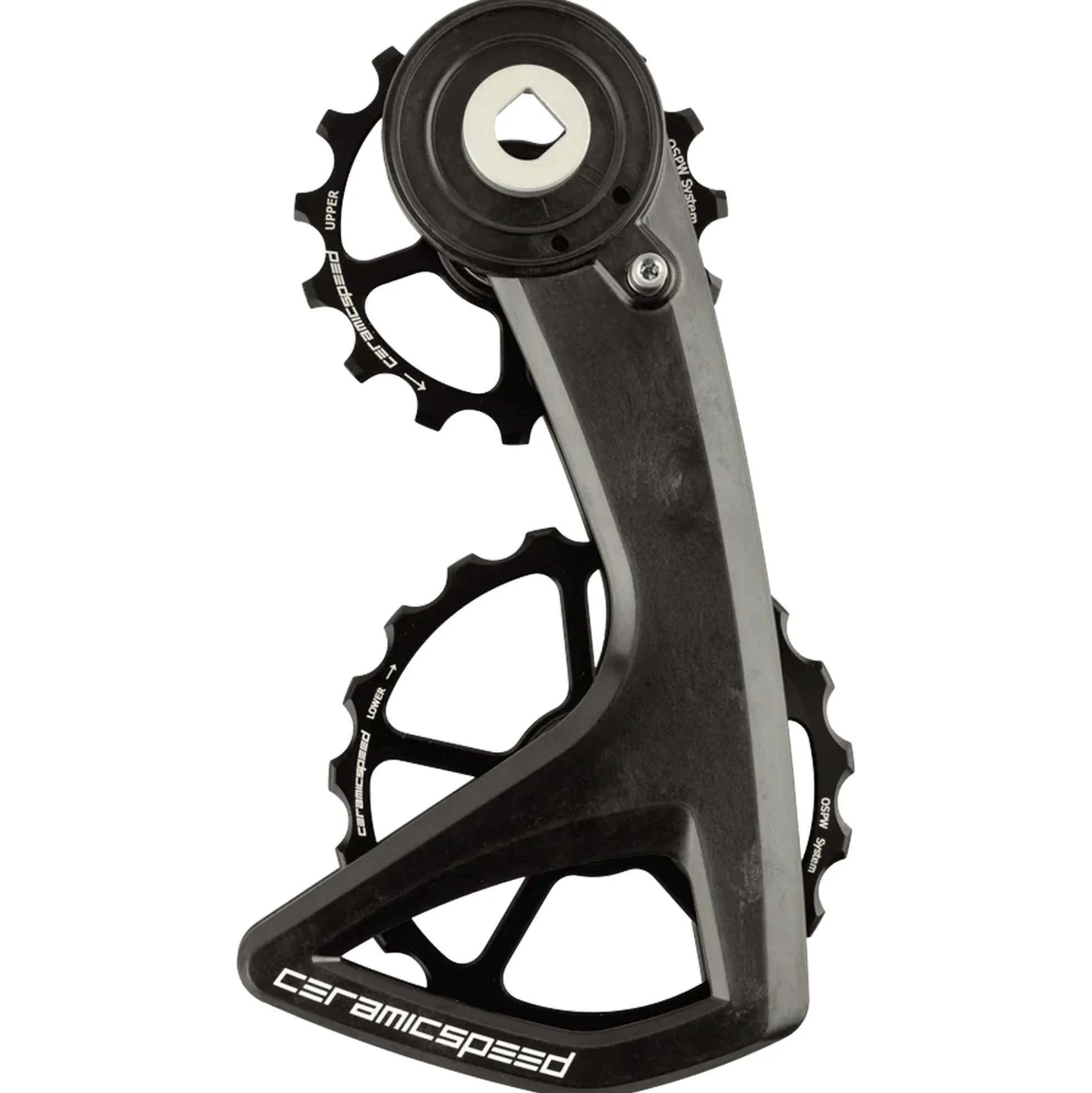 Sistema Pulegge CeramicSpeed OSPW RS 5-Spoke Sram Red/Force Axs - Nero