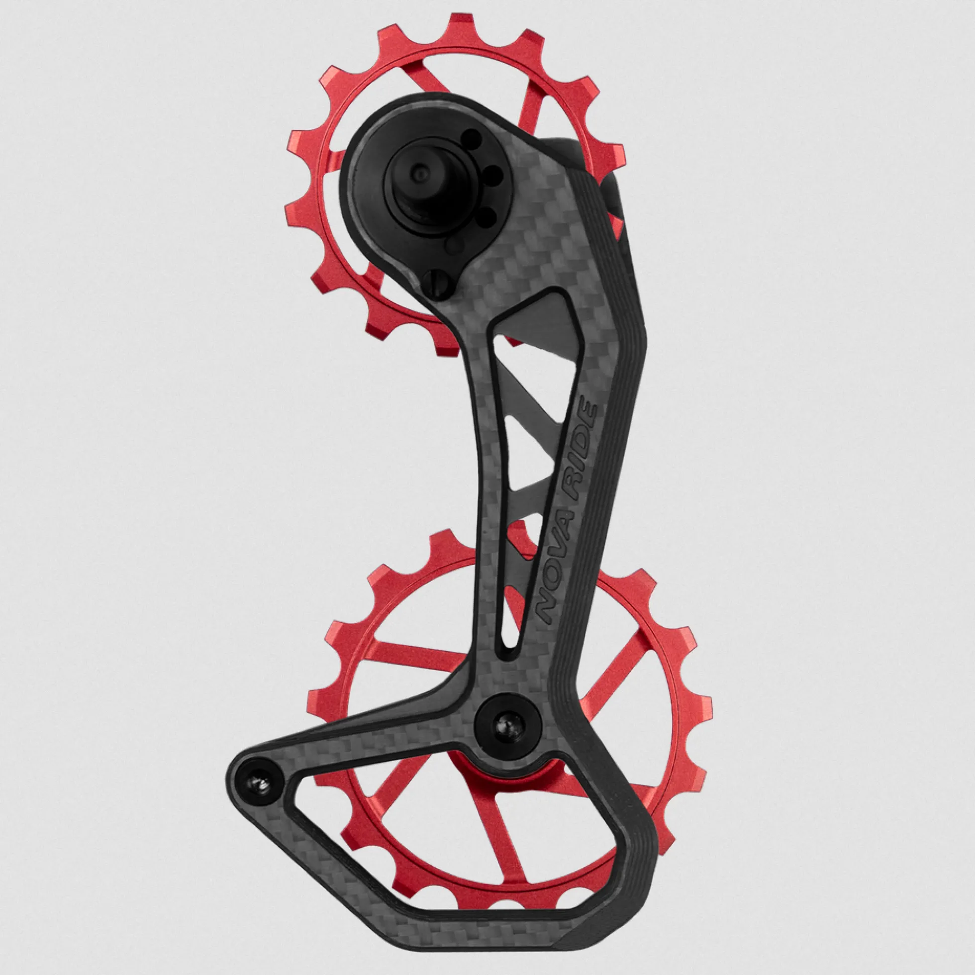 Sistema Pulegge Nova Ride CCD EVO Shimano 11/12v - Rosso