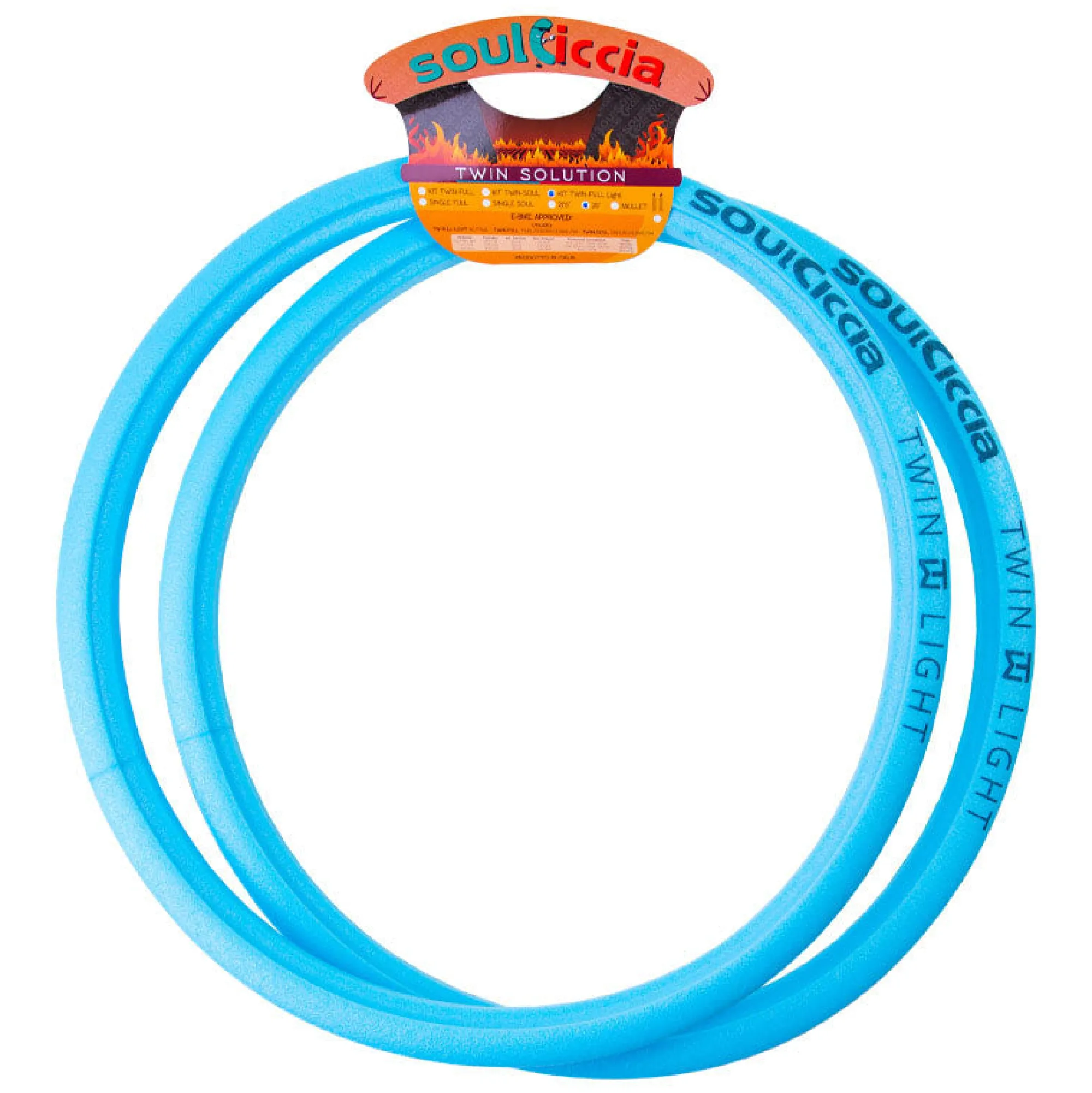 Soulciccia Kit Tubeless E Liquido Sigillante|Manutenzione*(Kit) 27,5"x43mm Twin Light (Coppia)