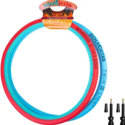 Soulciccia Kit Tubeless E Liquido Sigillante|Manutenzione*(Kit) 29"x43mm Twin Soul+Light (2 Pezzi) + 2 Valvole TBL