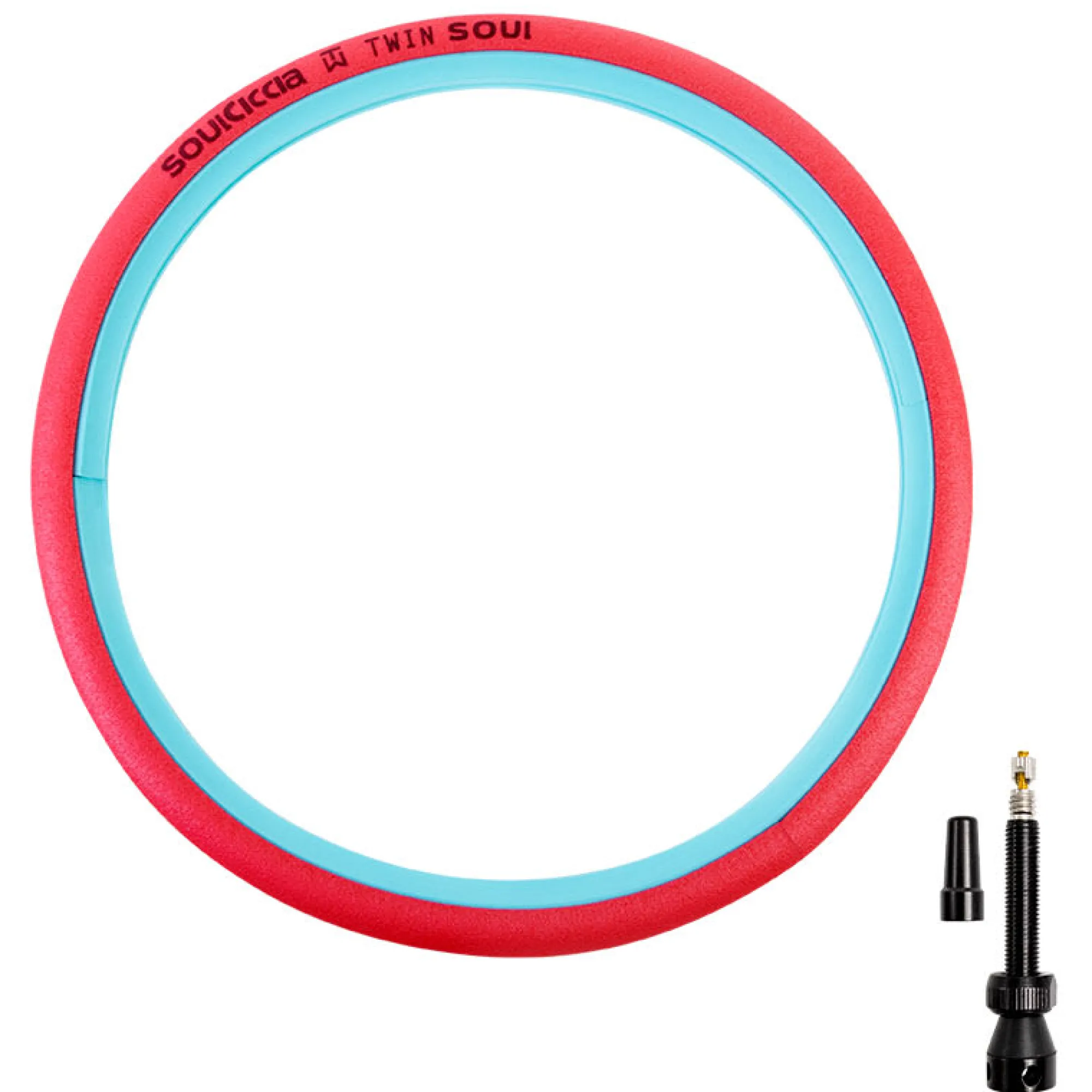 Soulciccia Kit Tubeless E Liquido Sigillante|Manutenzione*27,5"x45mm Twin Soul (1 Pezzo) + Valvola TBL