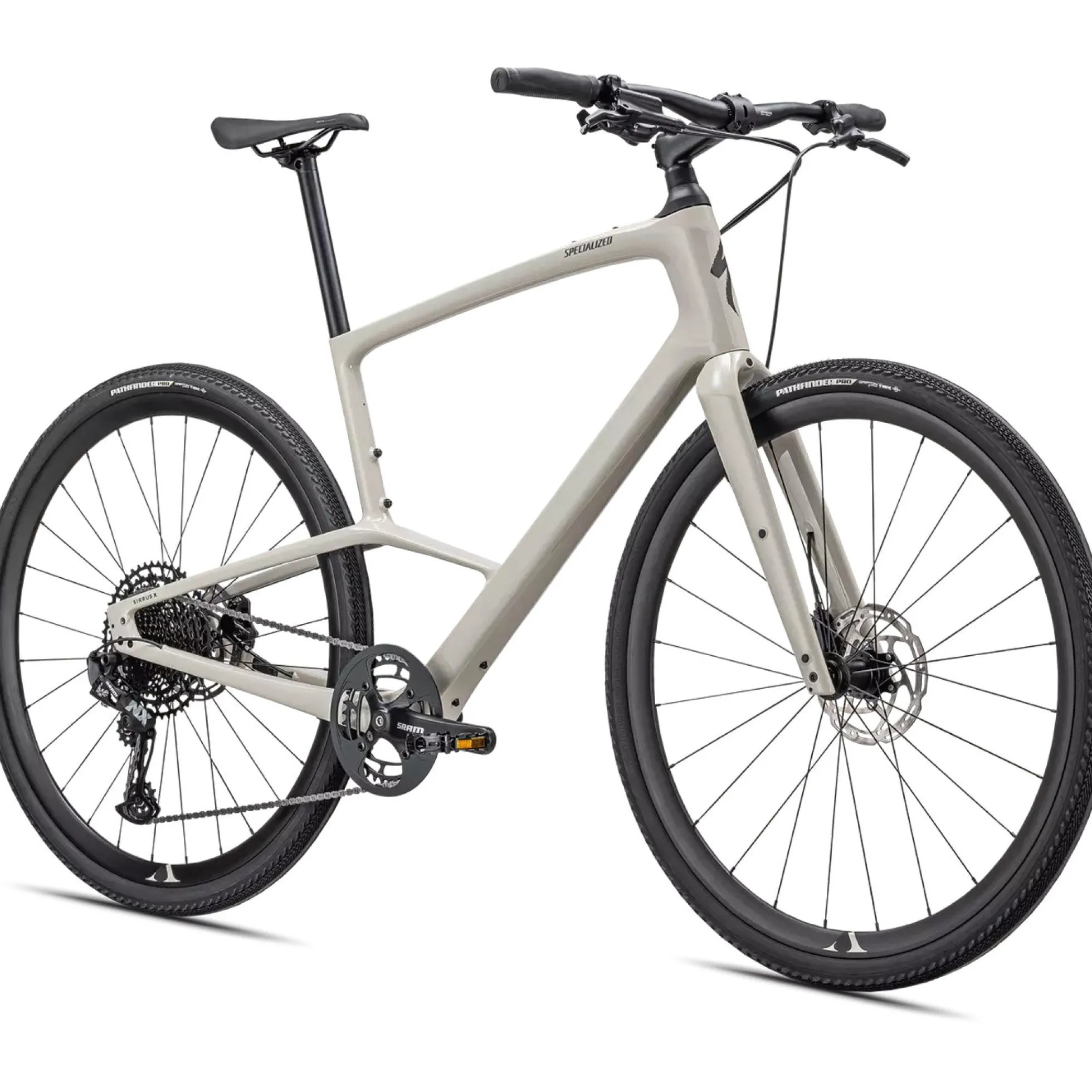 Specialized Sirrus X 5.0 Carbon - Bianco
