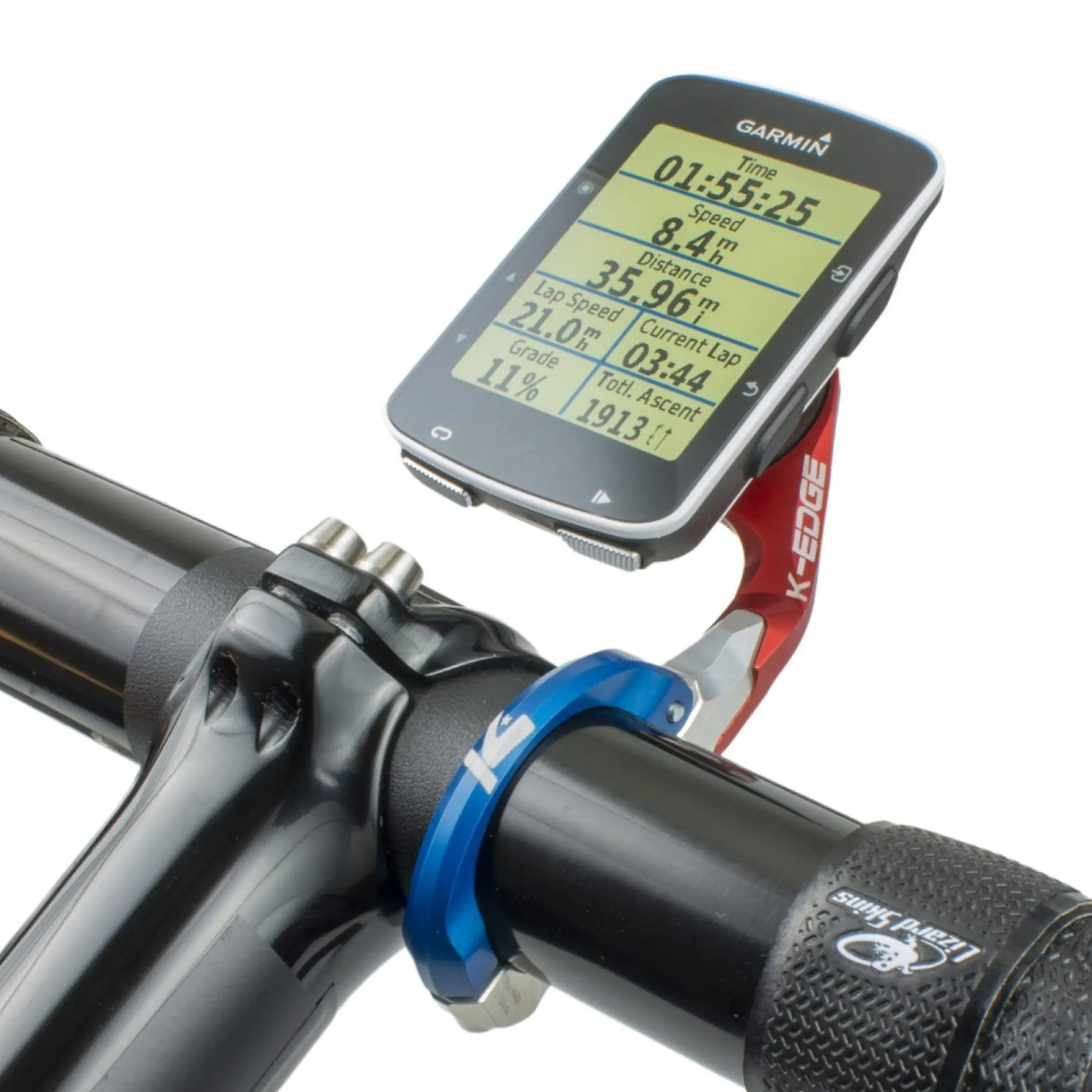 K-Edge Accessori E Supporti|Accessori*Supporto Garmin Pro Race - Blu rosso