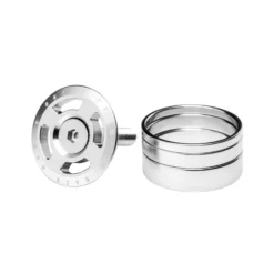 Tappo serie sterzo Deity Crosshair - Argento
