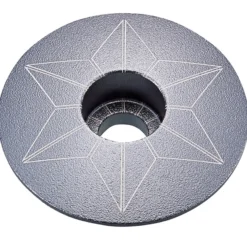 Tappo serie sterzo Supacaz Star Capz Anodized - Gunmetal