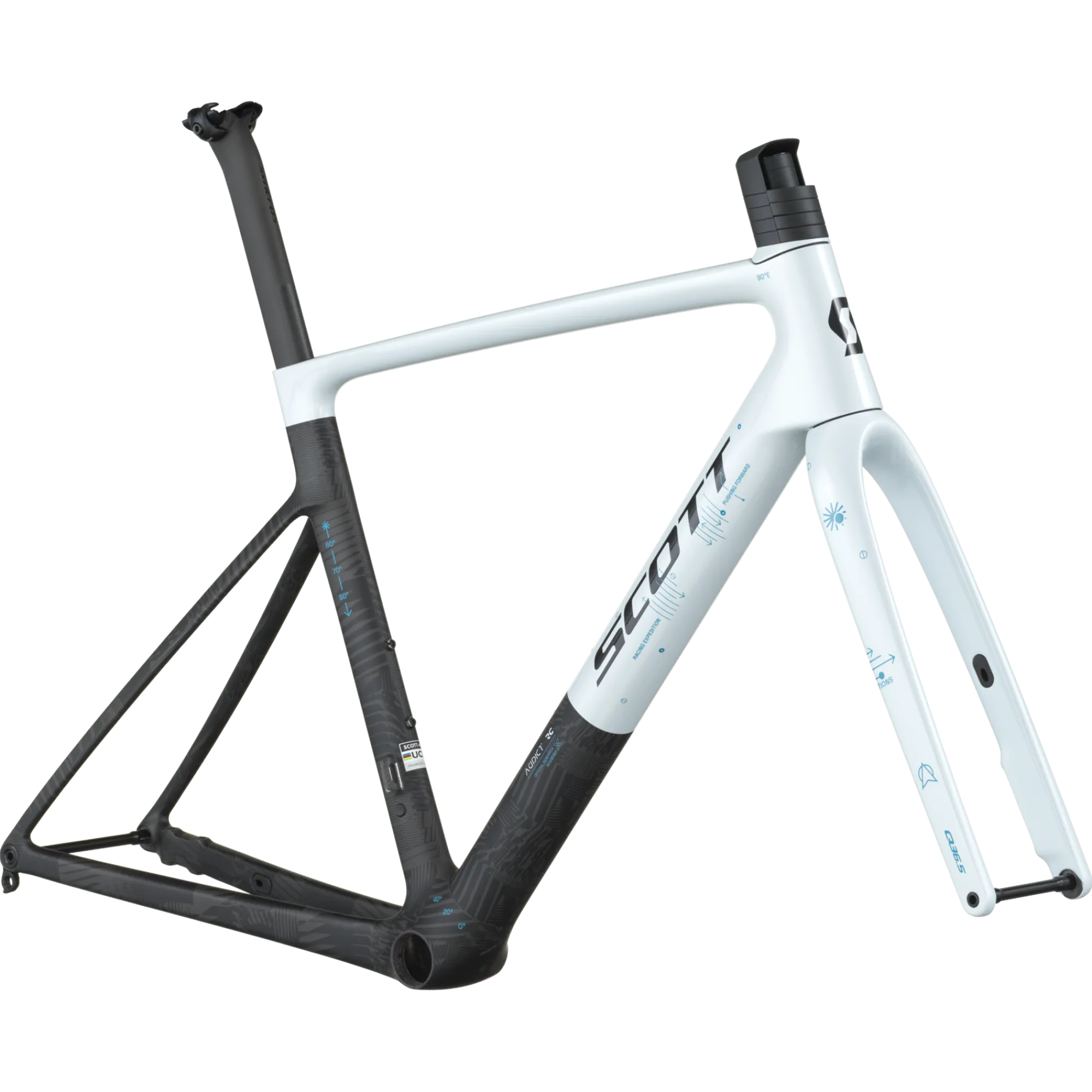 Scott Telai*Telaio Addict RC Pro HX - nero