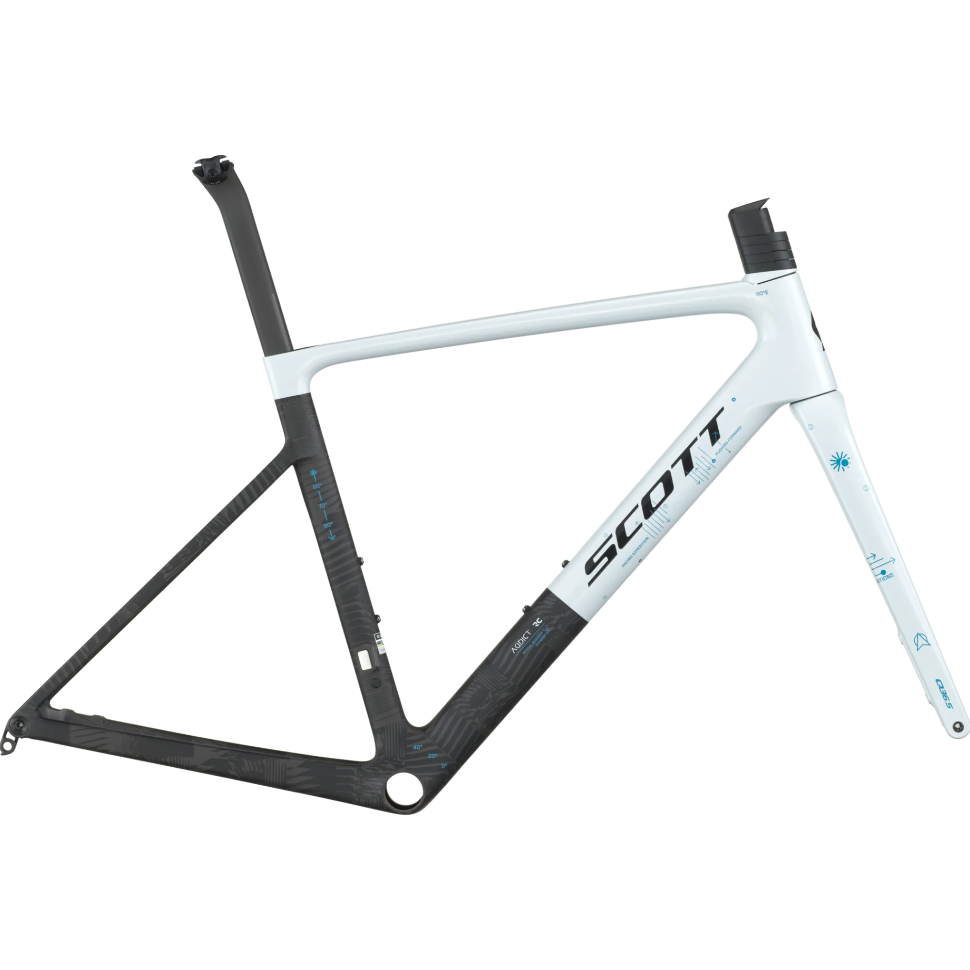 Scott Telai*Telaio Addict RC Pro HX - nero