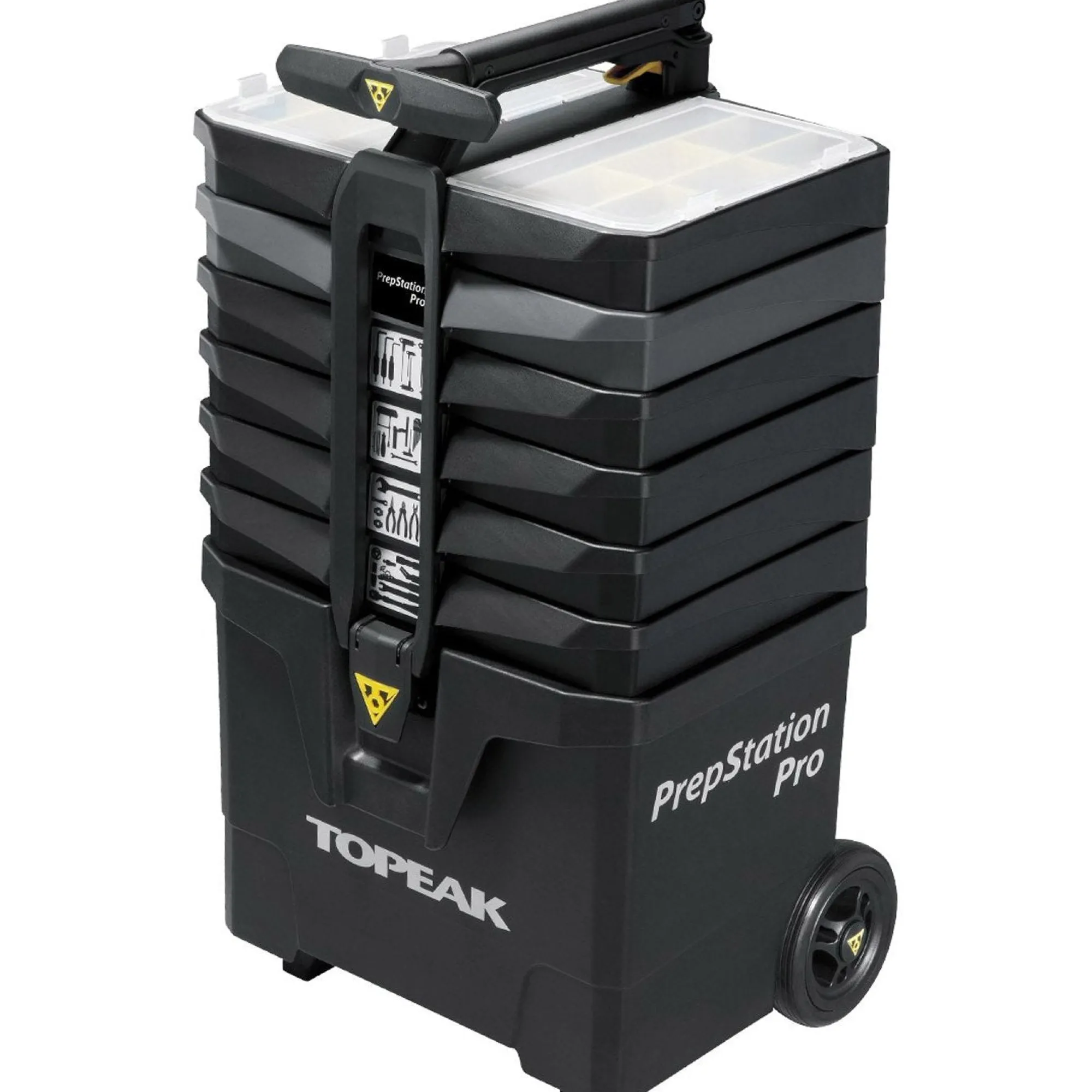 Topeak Cassetta Attrezzi|Manutenzione*Trolley portautensili PrepStation Pro con 55 utensili