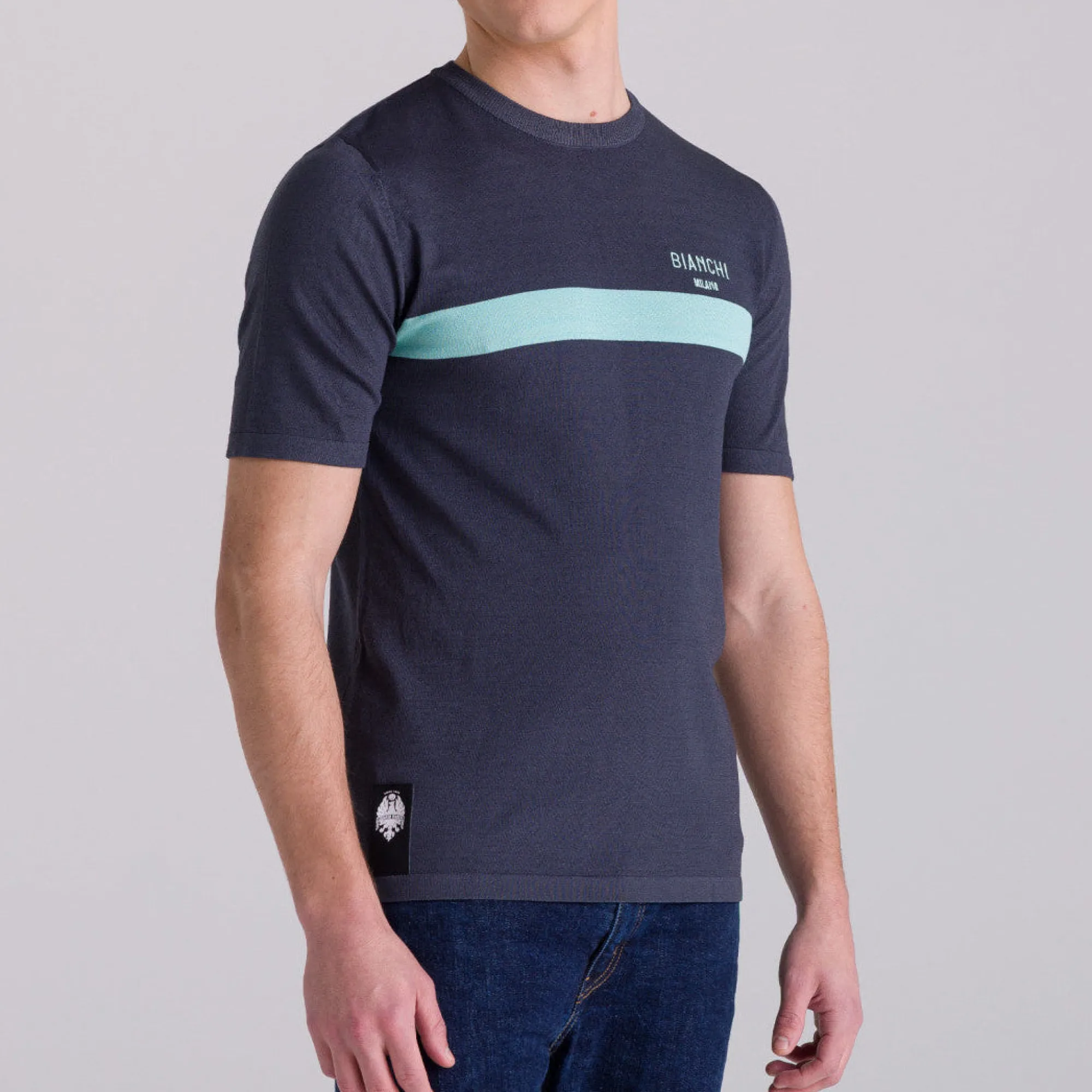 Uomo Santini Maglie*T-hirt Bianchi iano Caic -