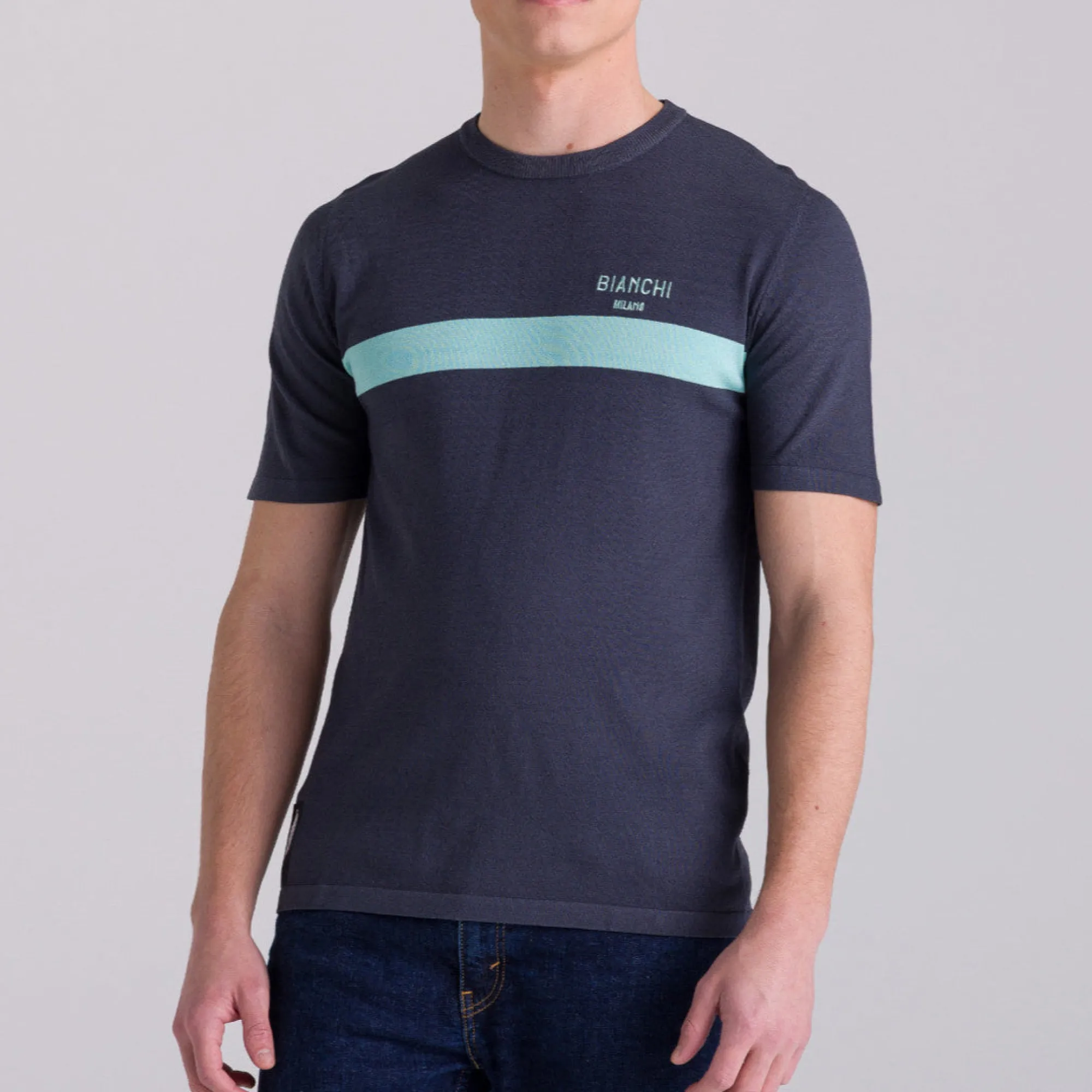 Uomo Santini Maglie*T-hirt Bianchi iano Caic -