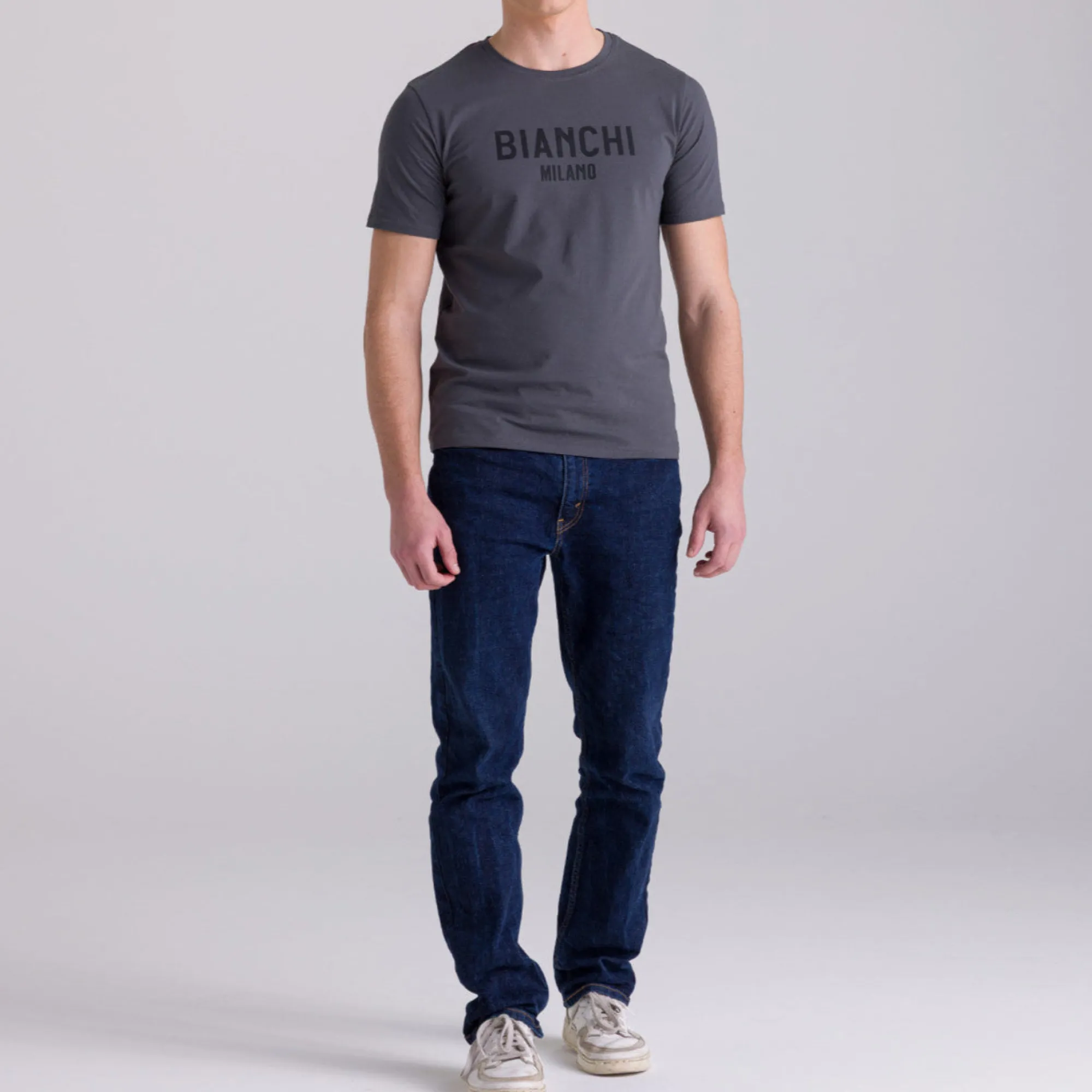 Uomo Santini Maglie*T-hirt Bianchi iano Fan -