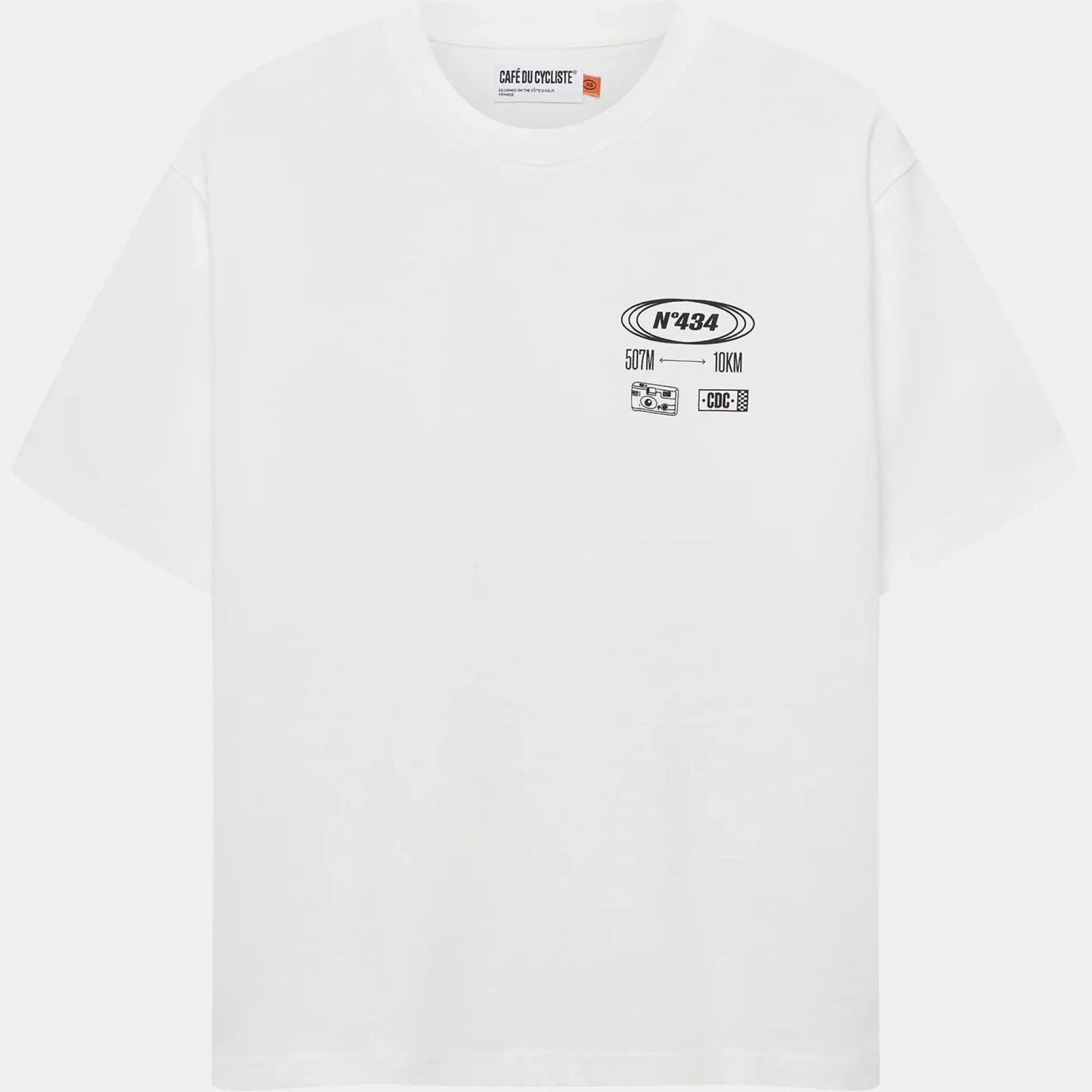 Uomo Café du Cycliste Maglie*T-hirt Cafe du Cycite Co D'Eze -