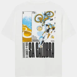 Uomo Café du Cycliste Maglie*T-hirt Cafe du Cycite Co a Caobra -