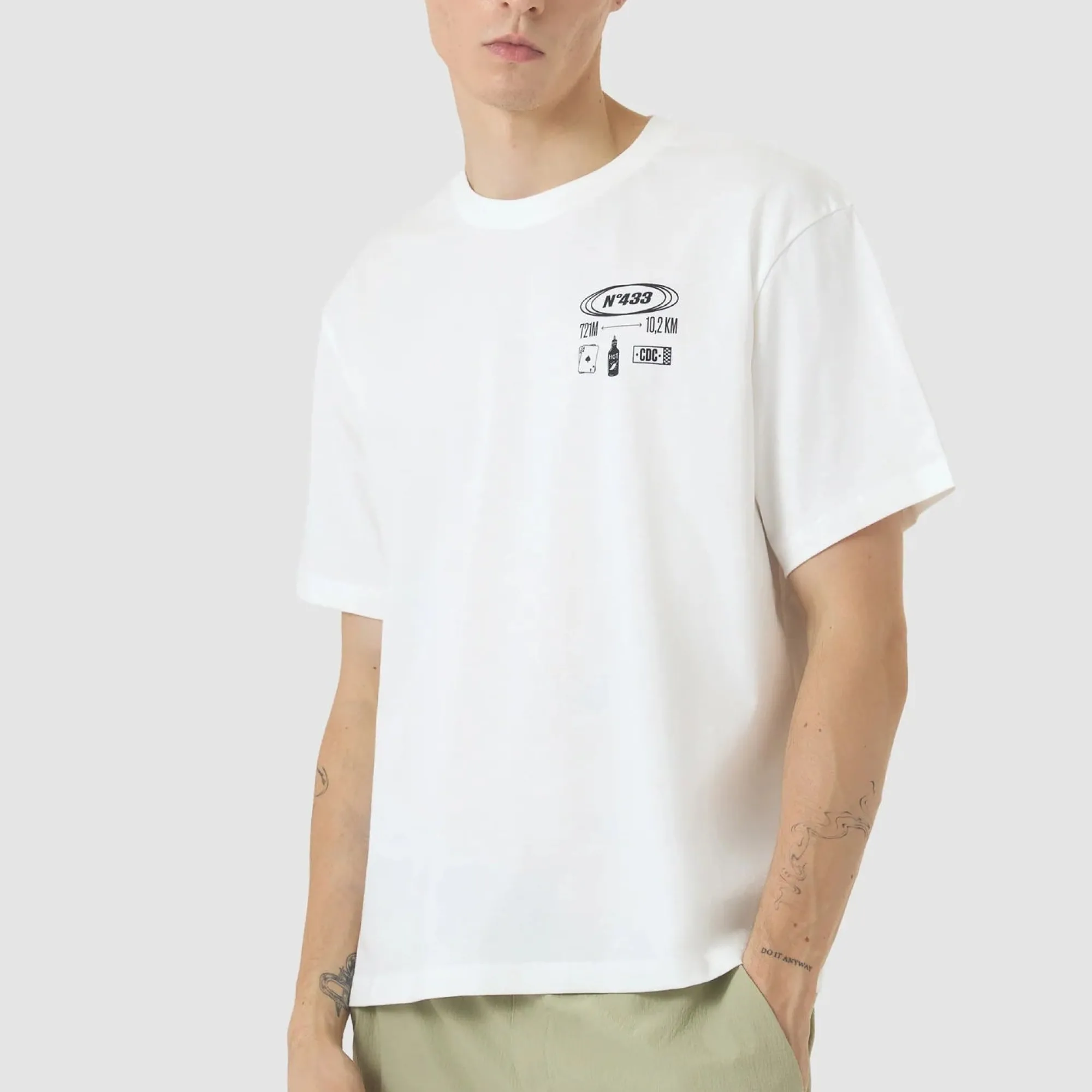 Uomo Café du Cycliste Maglie*T-hirt Cafe du Cycite Co a Caobra -