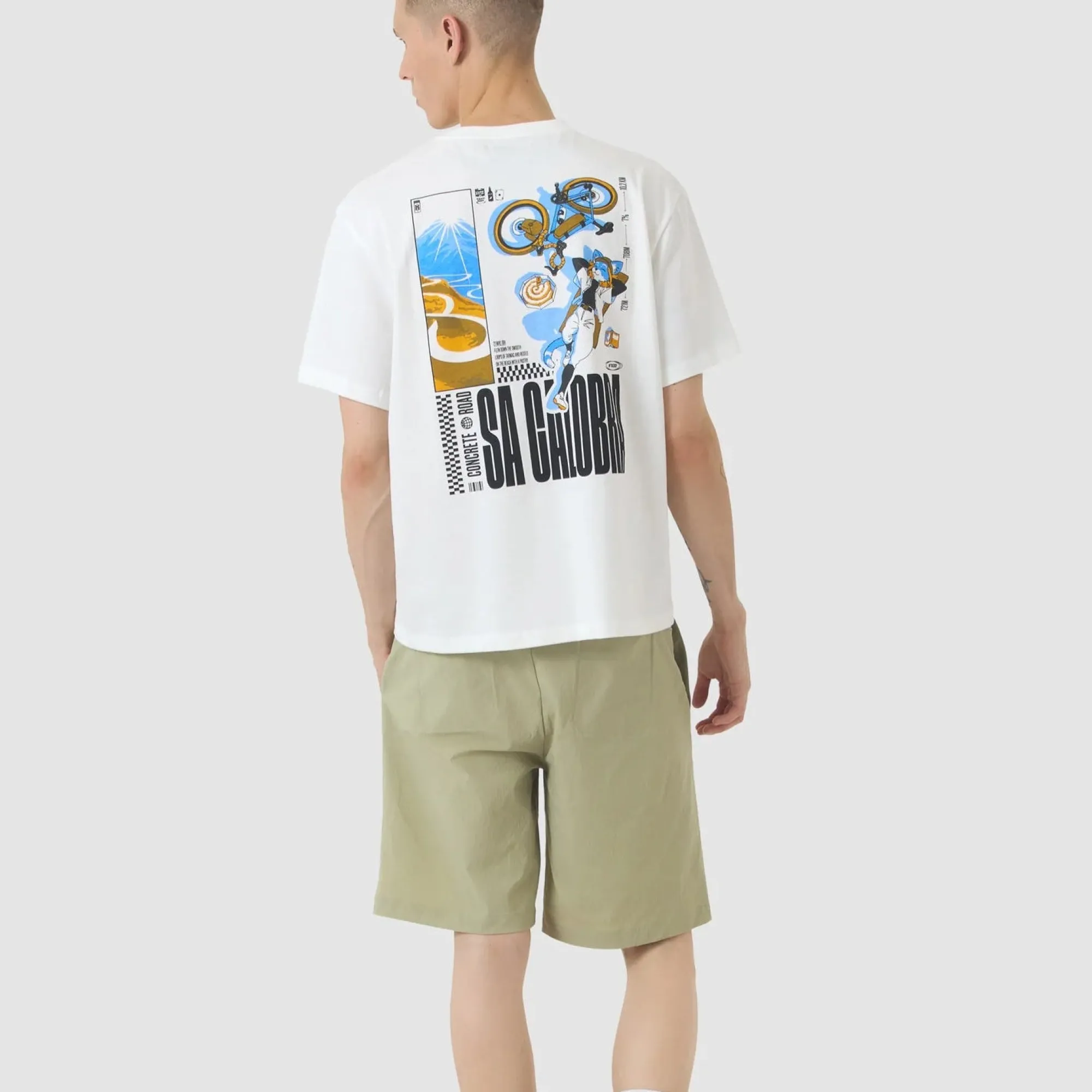 Uomo Café du Cycliste Maglie*T-hirt Cafe du Cycite Co a Caobra -